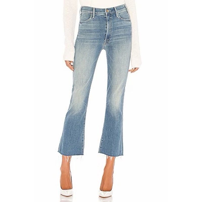 MOTHER Mother The Hustler Ankle Fray Jeans Shaken not Stirred- 27 Size 27" / US 4 / IT 40 - 1 Thumbnail