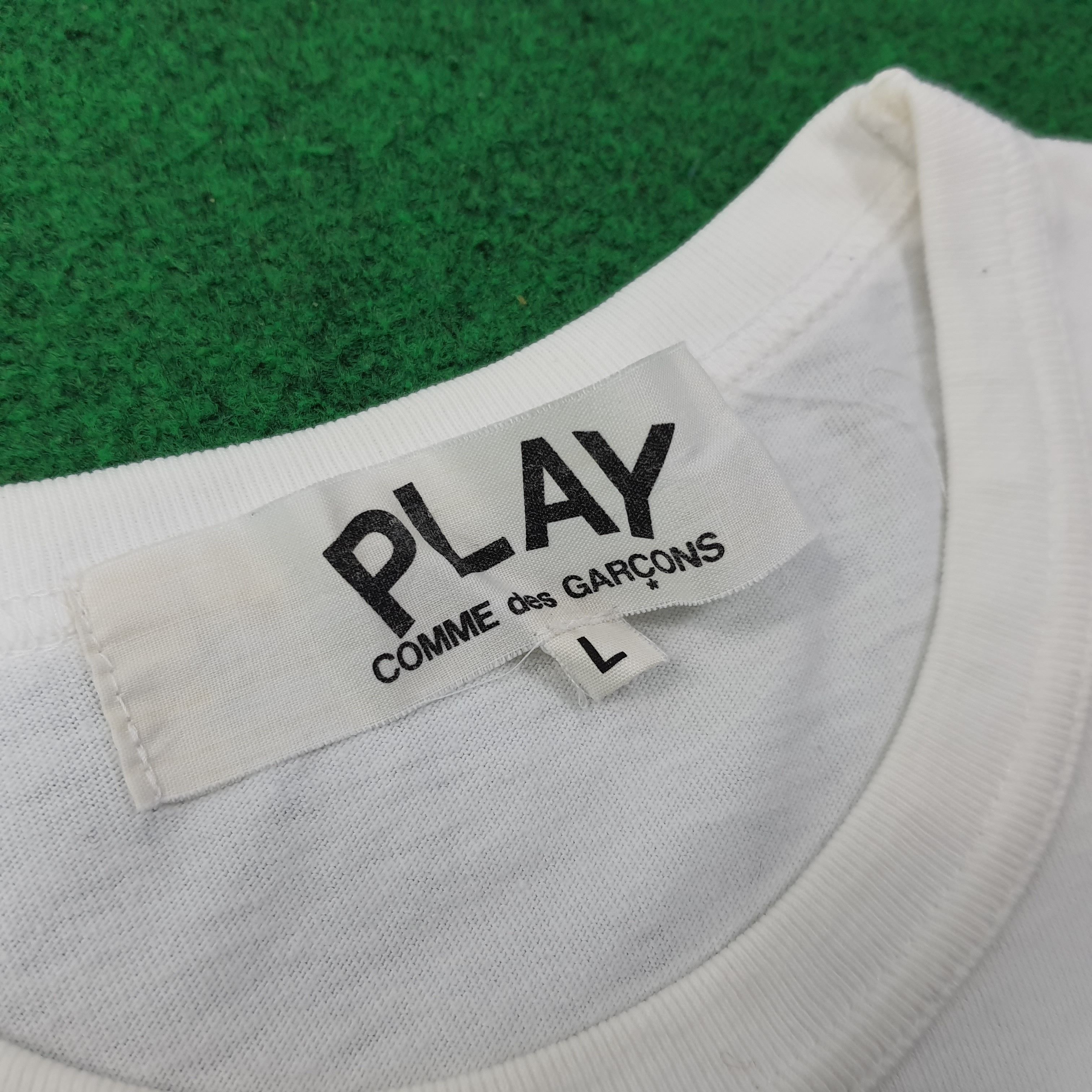 Comme des Garcons PLAY Vintage Comme Des Garcons PLAY Camo Heart Tee C267N34 Size US M / EU 48-50 / 2 - 4 Thumbnail