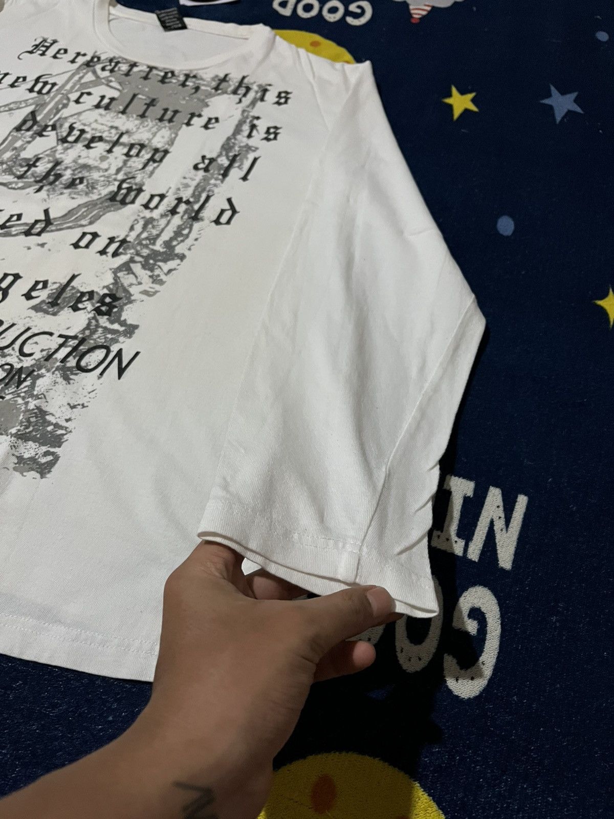 Japanese Brand Impala i6w9 Poem Longsleve Tee Size US XL / EU 56 / 4 - 5 Thumbnail