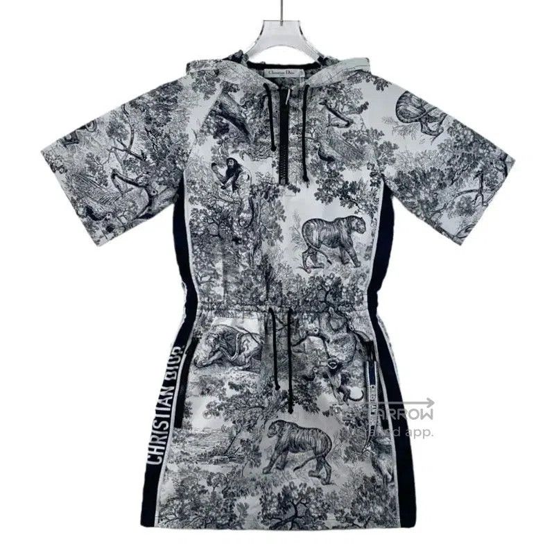 Dior Dior Colorblock Women's Dress in Polyester . Size XXS / US 00 / IT 34 - 1 Thumbnail