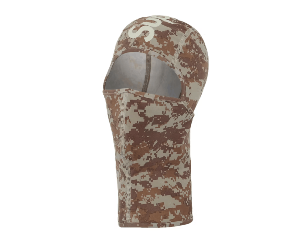 Supreme Supreme Heat Reactive Digi Camo Balaclava Brown Size ONE SIZE - 1 Thumbnail