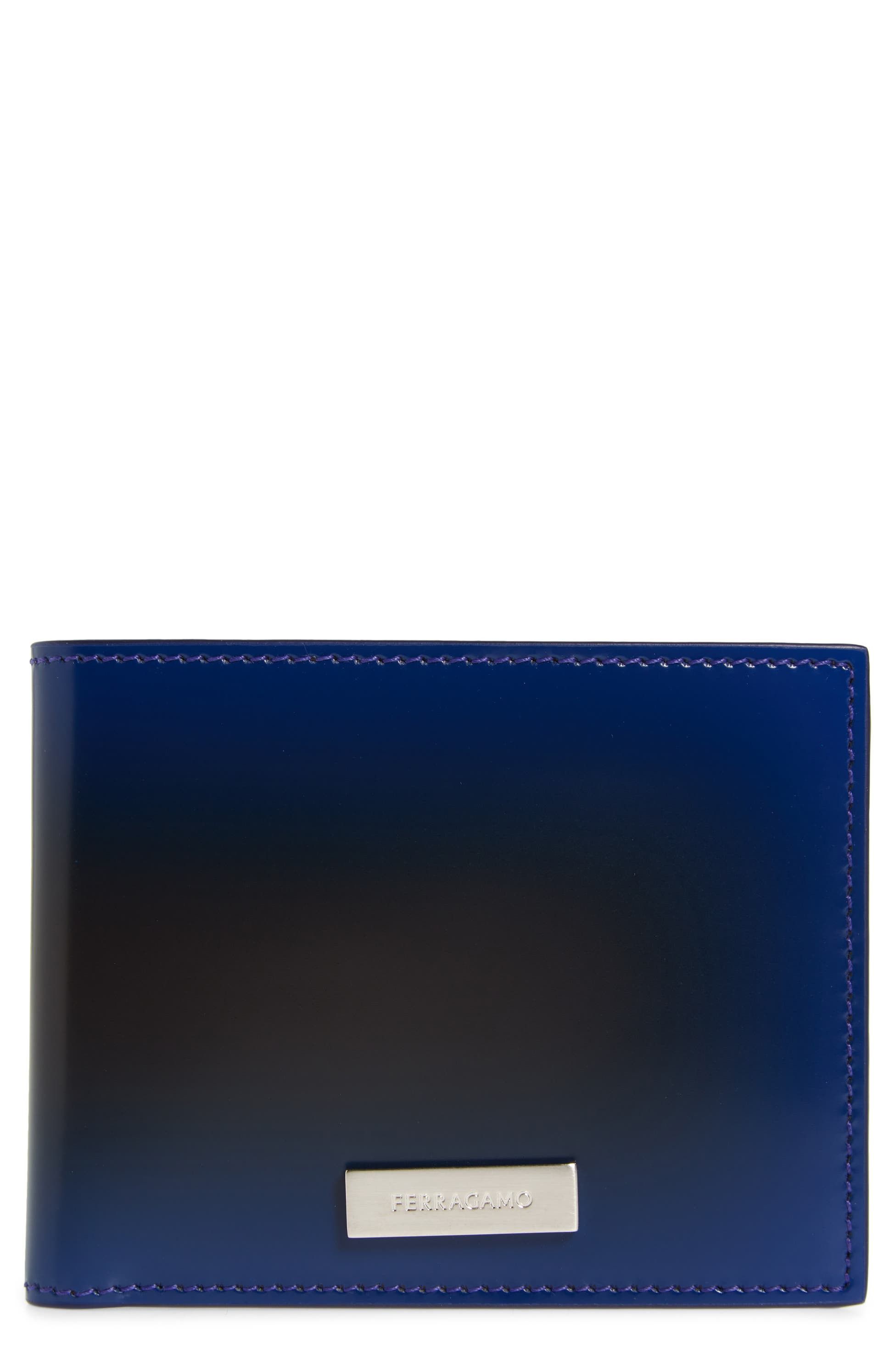 o1s1rm0924 Size: OS / Bifold Wallet in Royal Blue/Black
