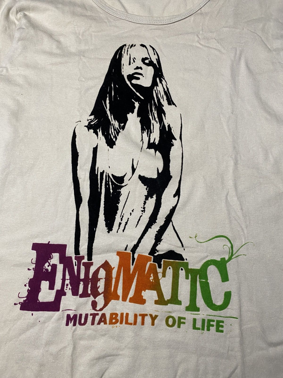 If Six Was Nine 2000's Kinglymask Enigmatic Punk Girl Longsleeve Size US S / EU 44-46 / 1 - 5 Thumbnail
