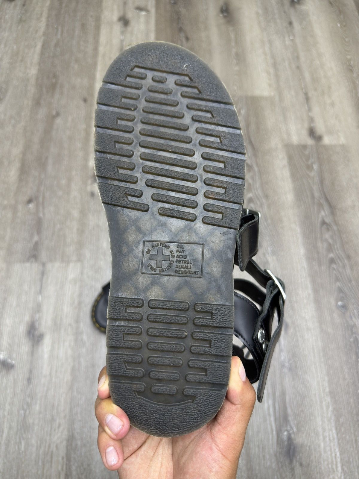 Dr. Martens × Rick Owens Rick Owens × Dr. Martens Gryphon Gladiator Sandals SAMPLE Size US 11 / EU 44 - 4 Thumbnail