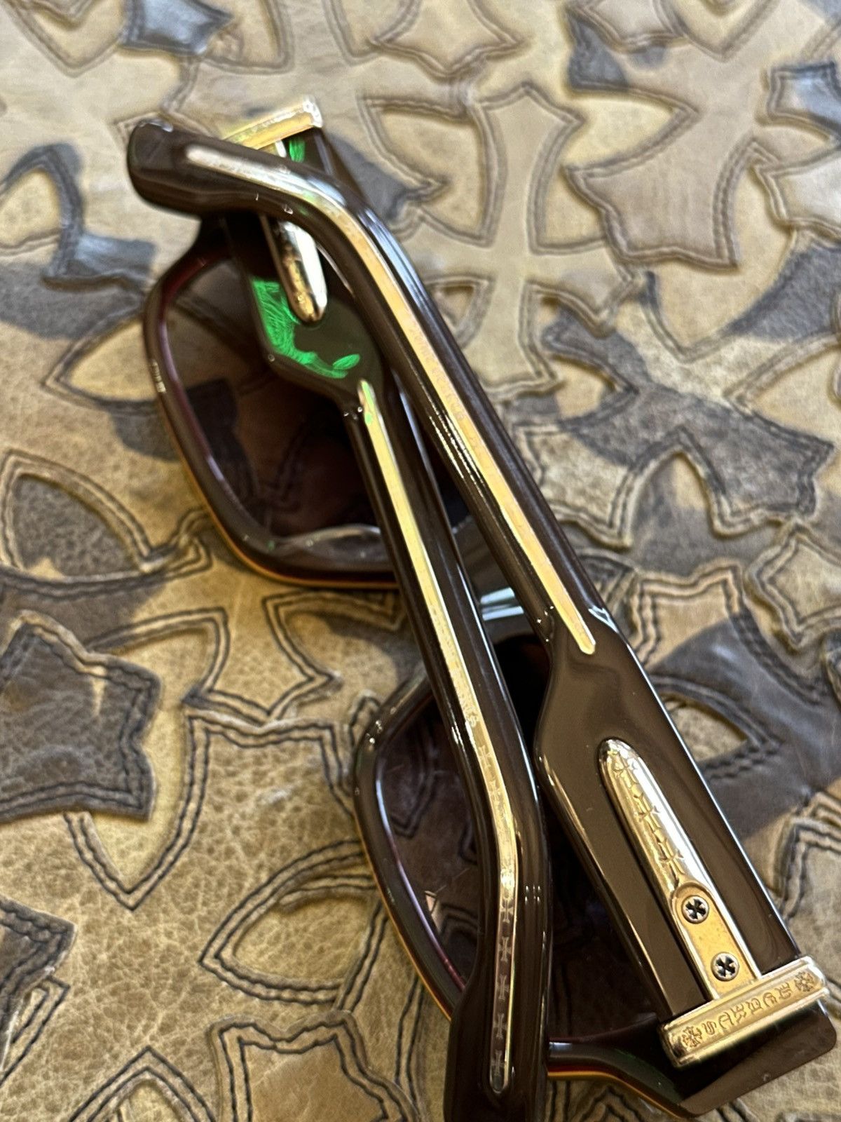 Chrome Hearts CHROME HEARTS GIRTH QUAKE SUNGLASSES Size ONE SIZE - 3 Thumbnail