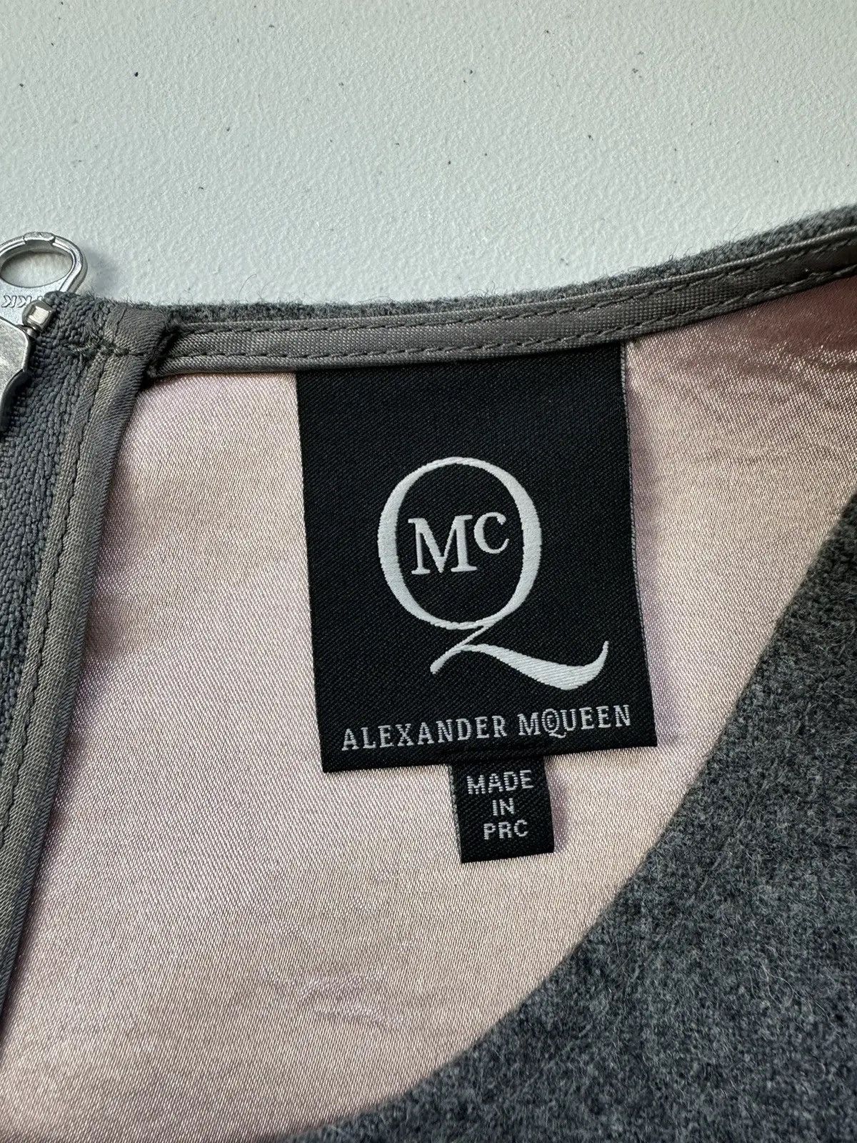 Alexander McQueen Alexander McQueen Zip Blouse Wool Designer Size S / US 4 / IT 40 - 6 Thumbnail