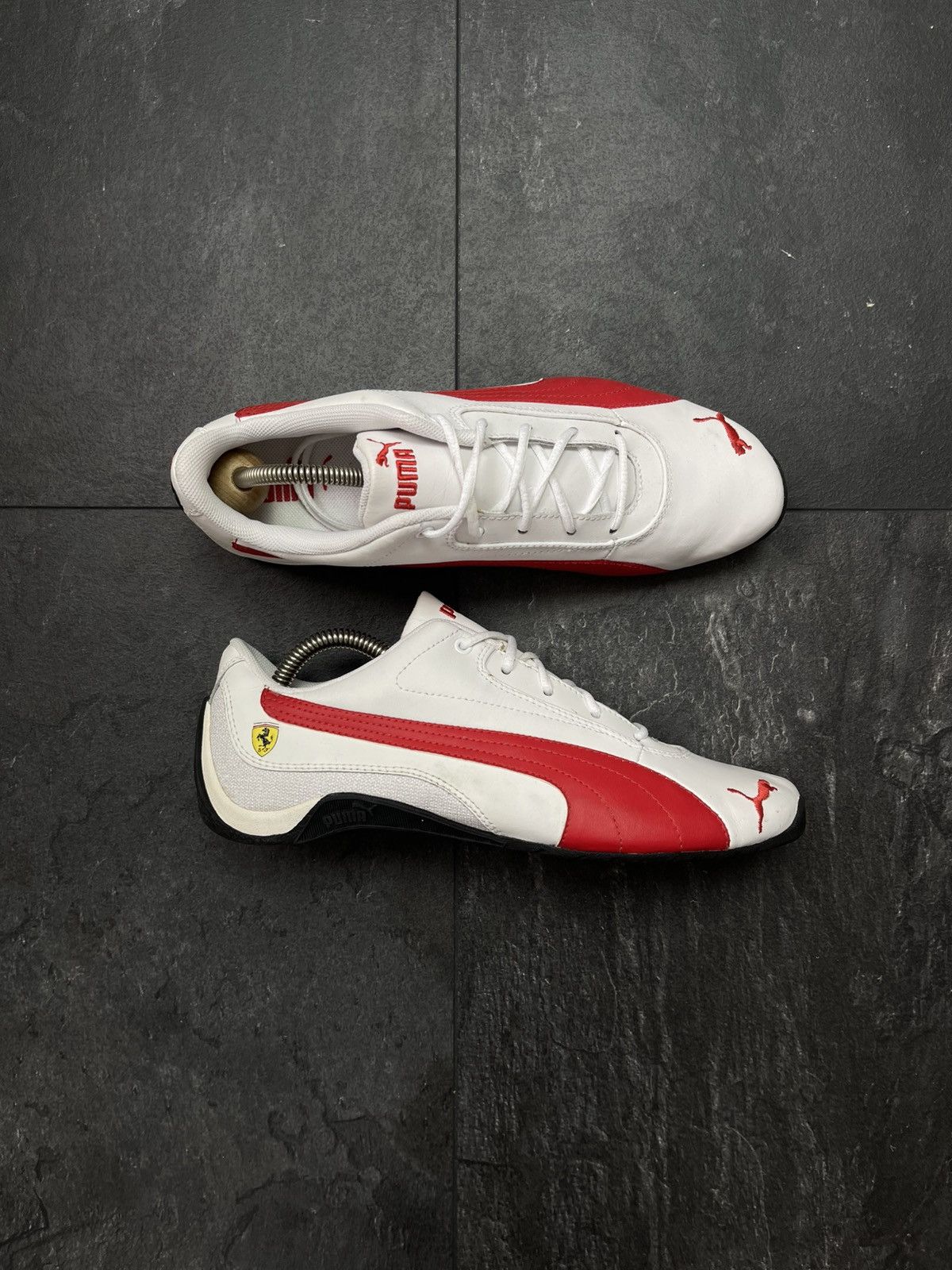 Ferrari × Puma × Vintage Vintage Puma Speedcat Ferrari Racing Suede Y2K Sneakers Size US 5.5 / EU 38 - 1 Thumbnail