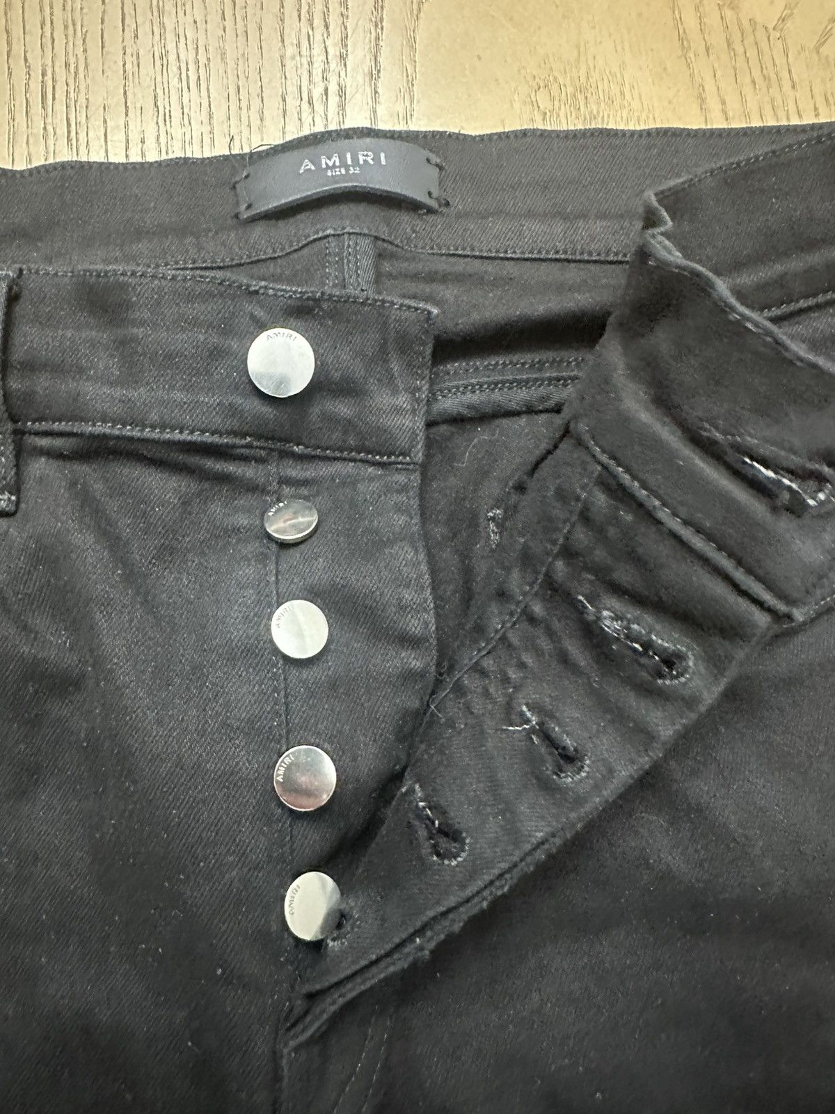 Amiri ❌ Amiri Jeans Black Skinny Men’s Size 32 Size US 32 / EU 48 - 5 Thumbnail