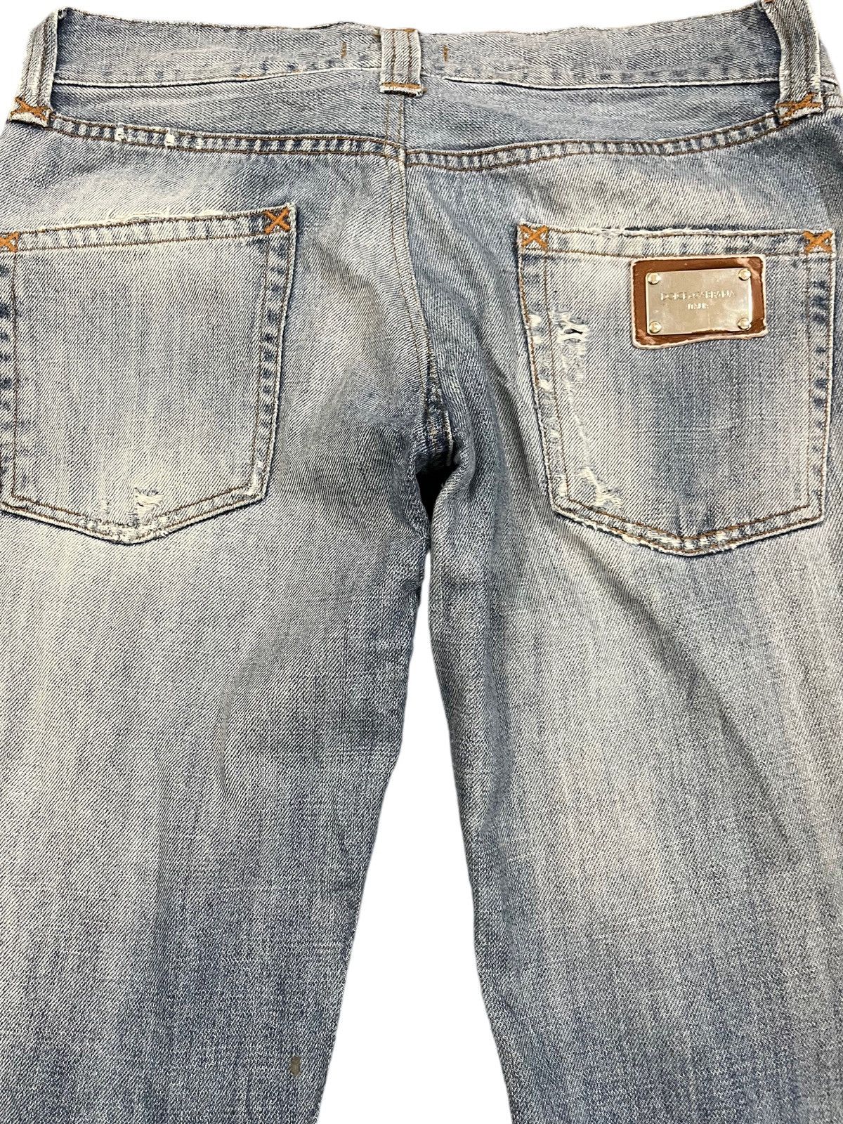 Dolce & Gabbana Vintage Dolce&Gabbana Distressed Denim Size US 31 - 7 Thumbnail