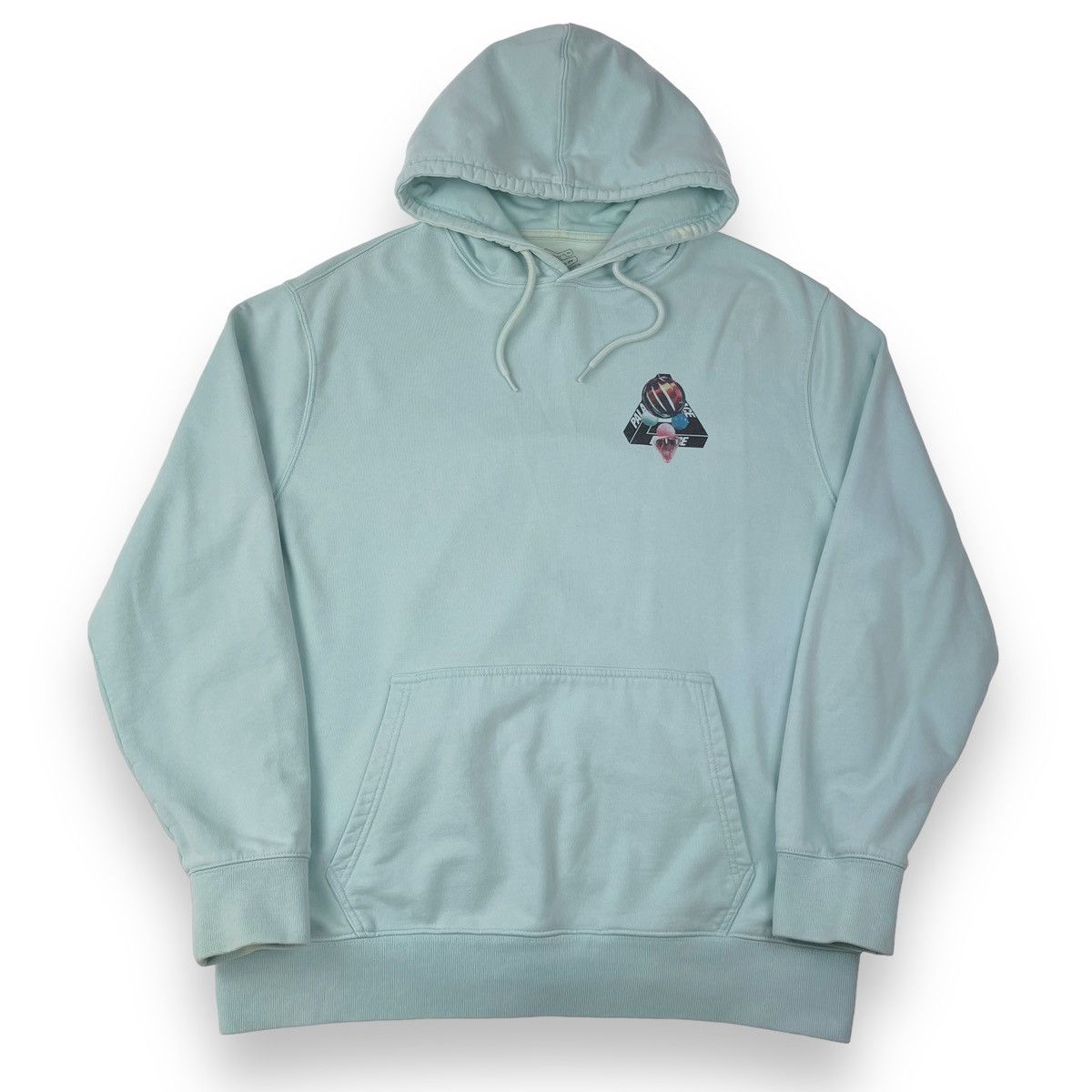 Image of Palace Sans Ferg Duck Egg Blue Hoodie, Men's (Size XL)