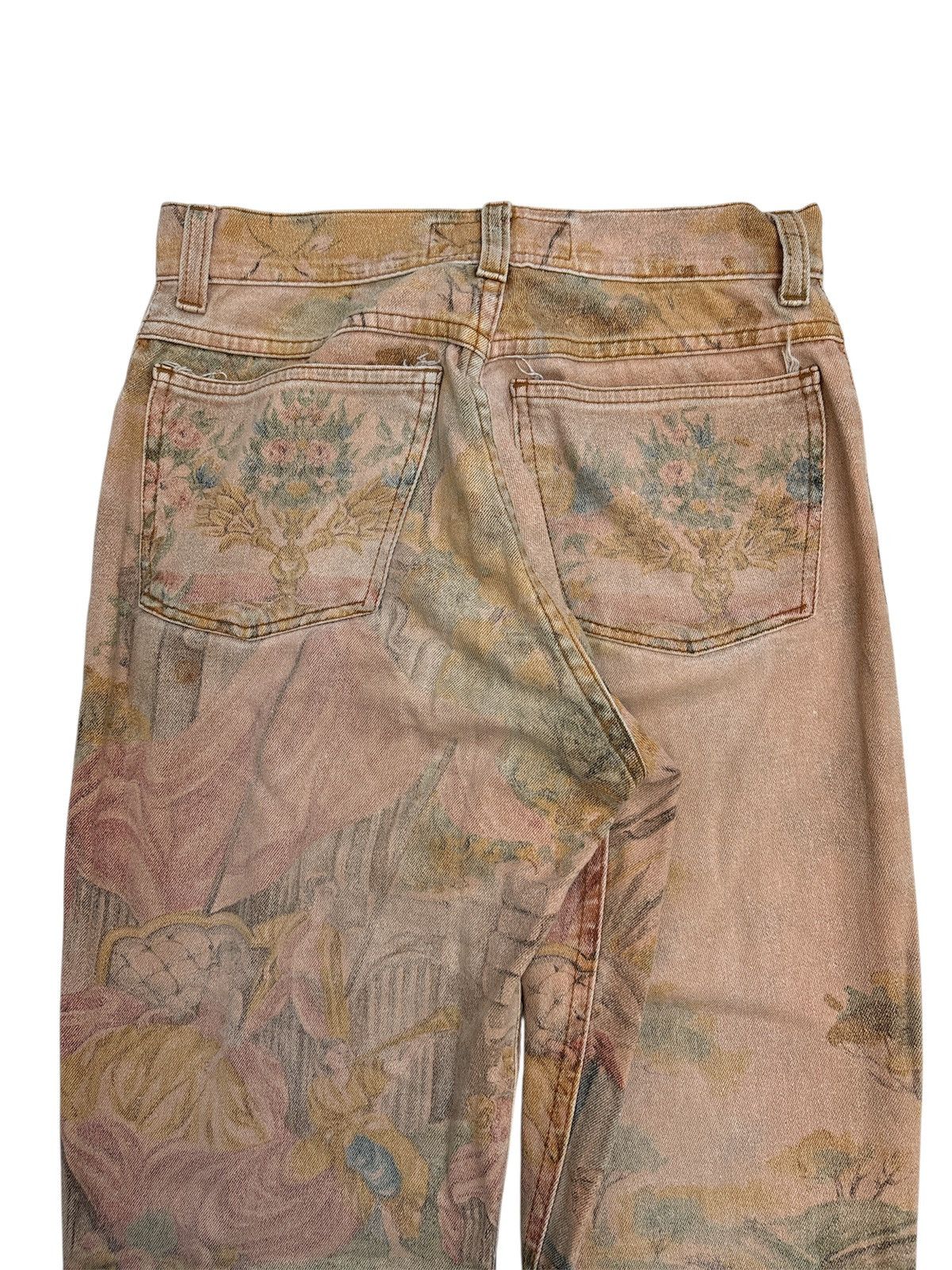 Roberto Cavalli AW96 High Waist Renaissance Jeans Size US 26 / EU 42 - 3 Thumbnail