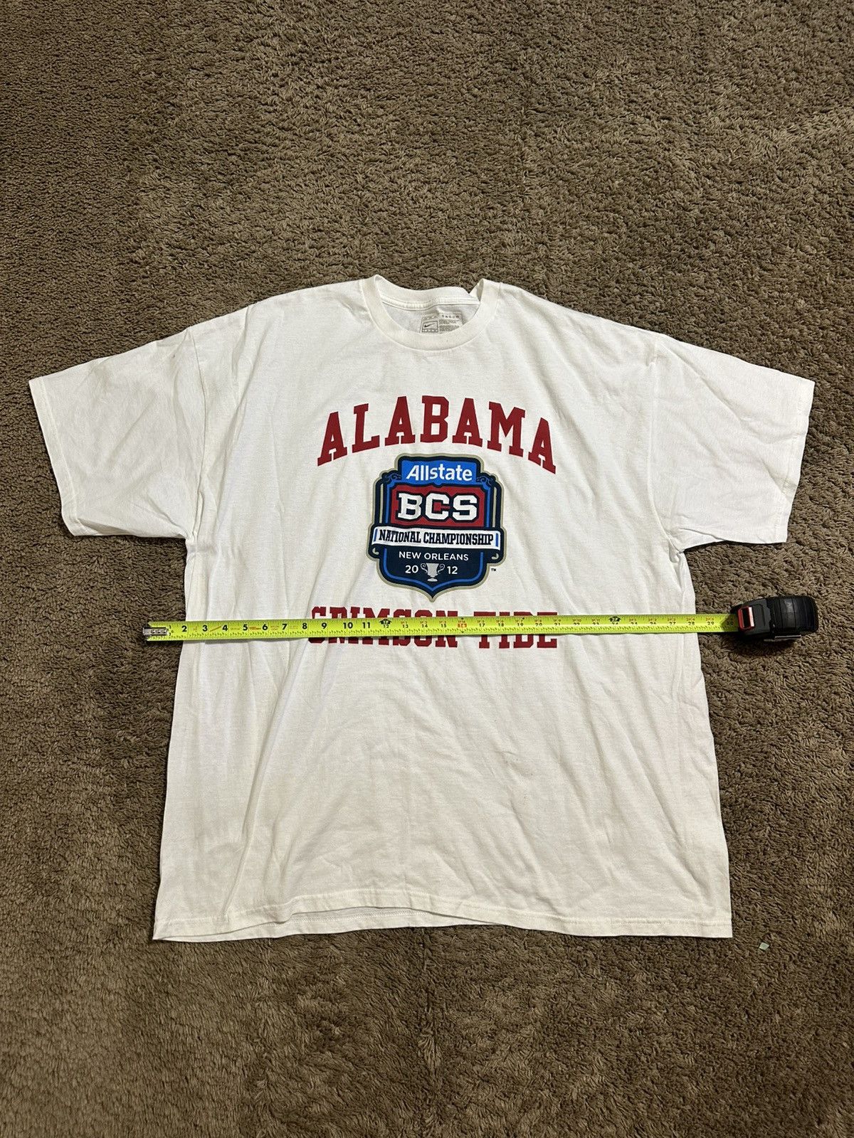 NCAA Vintage NCAA Alabama Crimson Tide shirt 2012 size 3XL Size US XXL / EU 58 / 5 - 4 Thumbnail