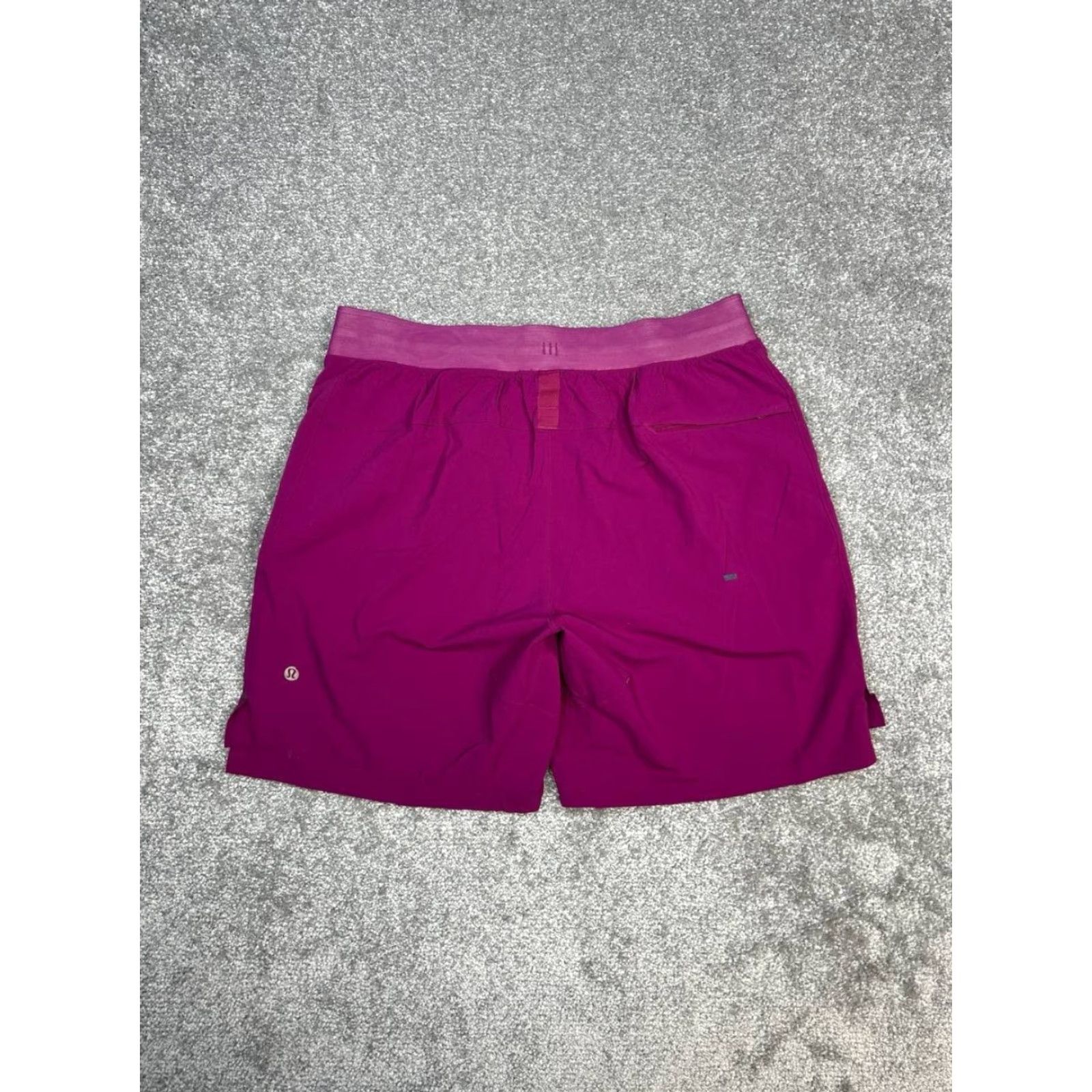 Lululemon Lululemon Pace Breaker Lined Shorts Men Pink Large Stretch Drawstring Athleisure Size US 33 - 2 Thumbnail