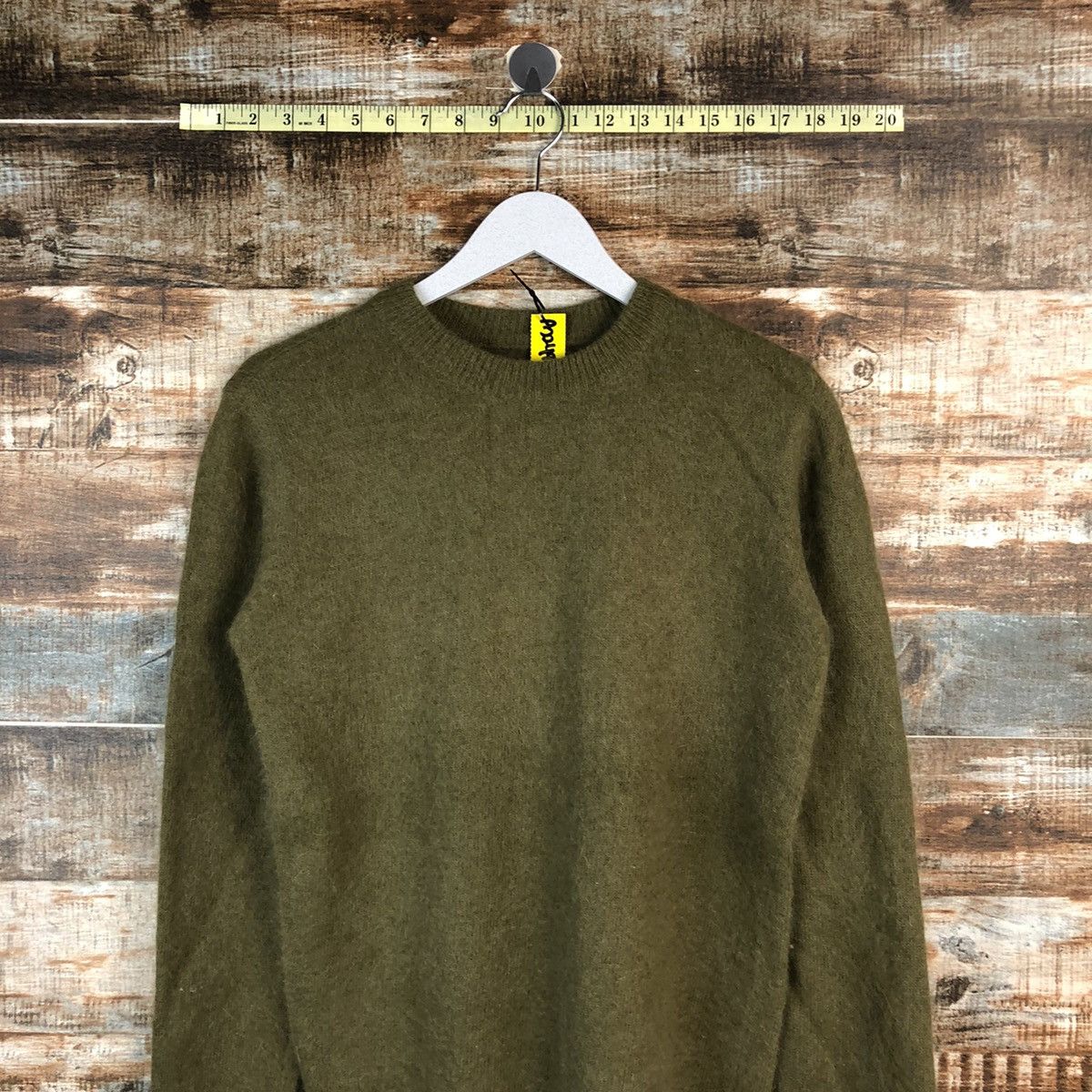 Homespun Knitwear × Japanese Brand Japanese Brand vintage Green Knitwear #A2249 Size US S / EU 44-46 / 1 - 2 Thumbnail