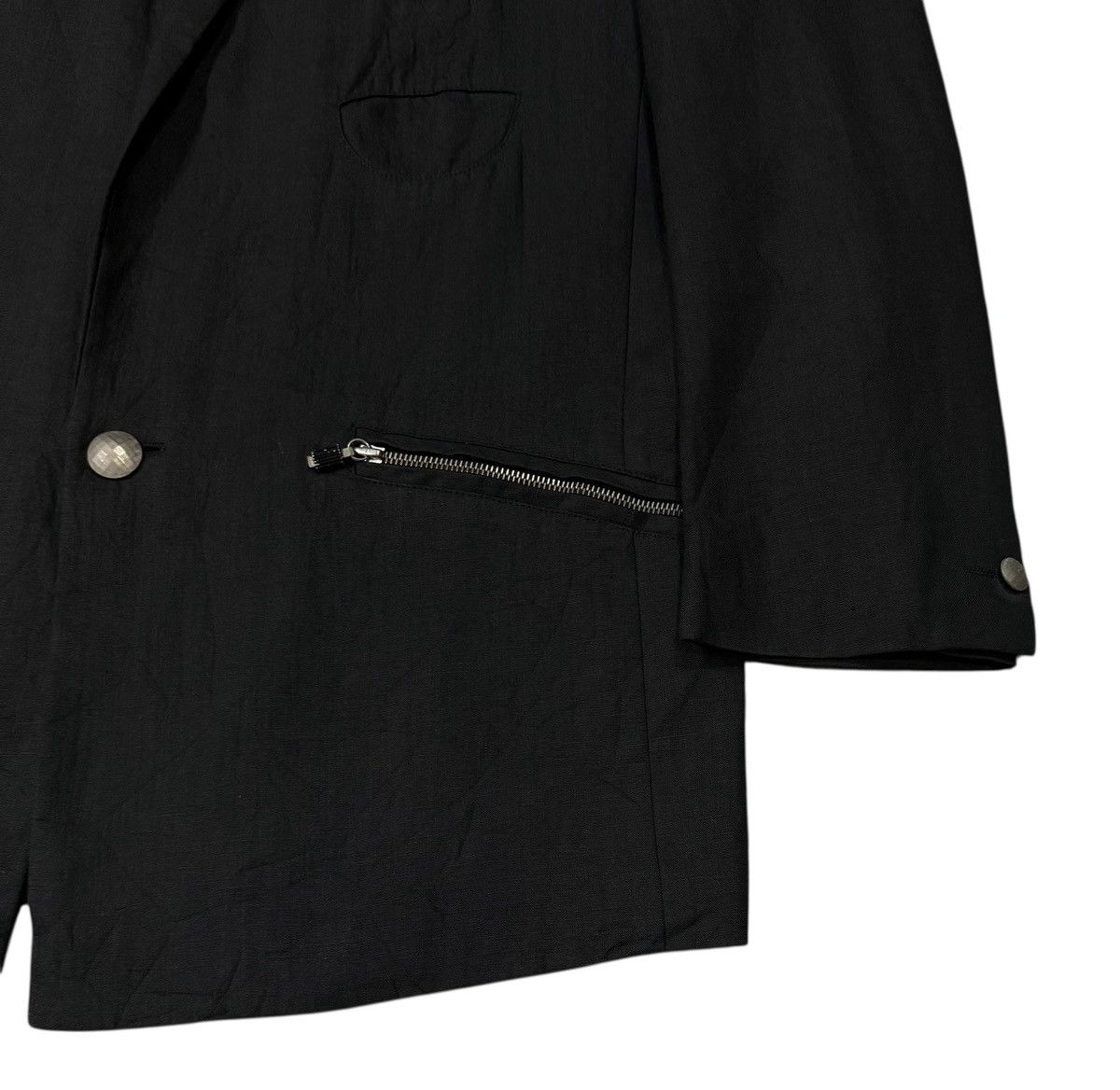 Versace Vintage 80’s Gianni Versace Seditionaries Button Jacket Size US L / EU 52-54 / 3 - 3 Thumbnail