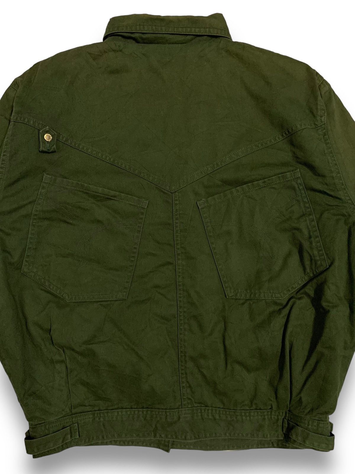 Bally Vintage Bally Canvas Tactical Air Force Army Bomber Jacket Size US M / EU 48-50 / 2 - 15 Thumbnail
