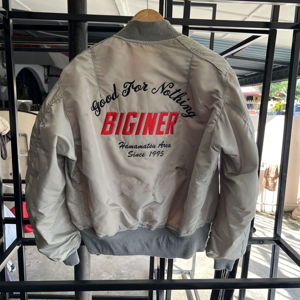 Alpha Industries 🔥 Vintage Alpha Industries Ma 1 Bomber Jacket Made In Usa Size US L / EU 52-54 / 3 - 10 Thumbnail