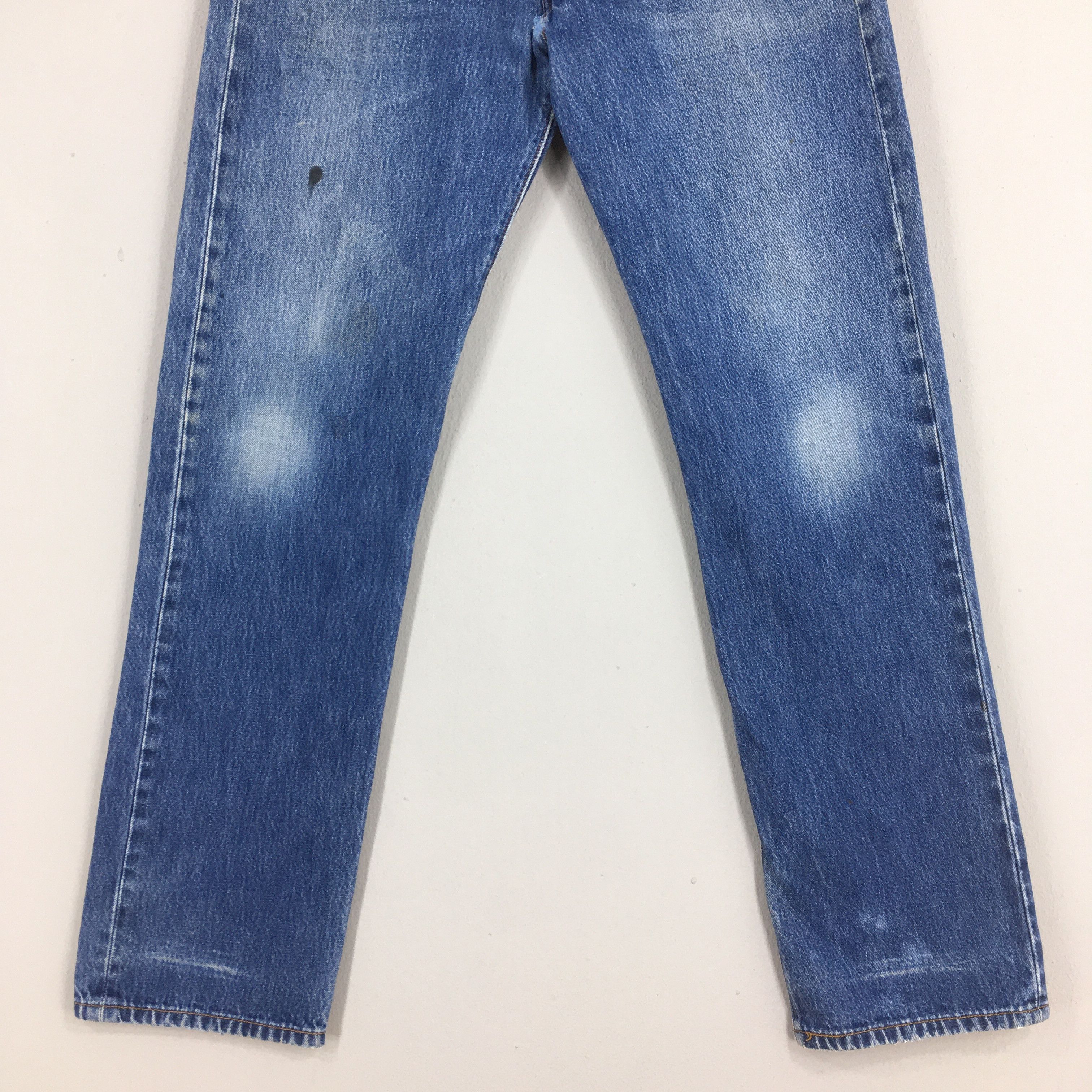 Levi's Size 30x32 Vintage 90s Levi's 501 Faded Blue Jeans S1390 Size US 30 / EU 46 - 3 Thumbnail