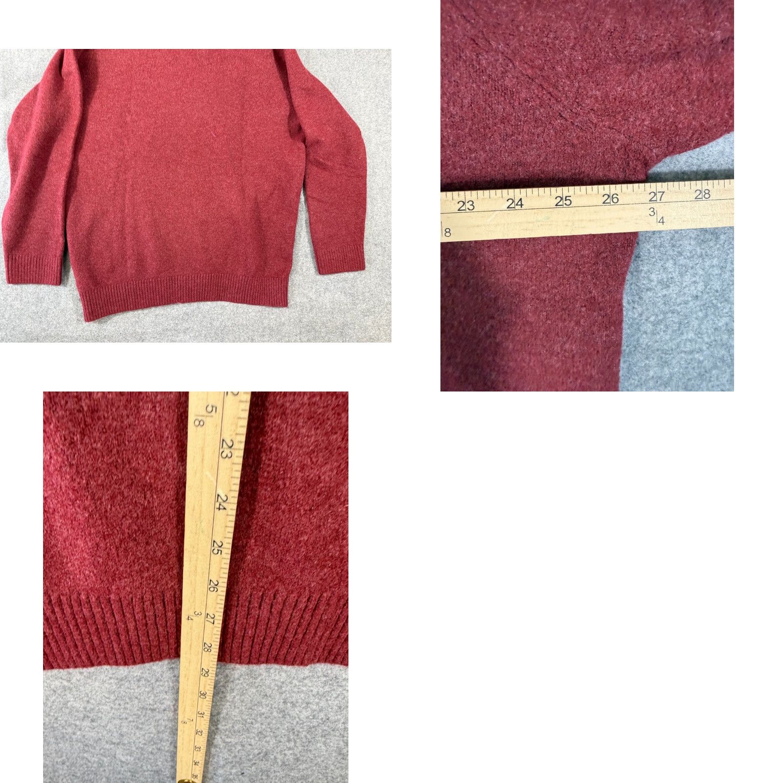 Gap VINTAGE Gap Sweater Mens 2XL Red Wool Blend Stretch Crew Neck Raglan Sleeve NWT Size US XXL / EU 58 / 5 - 9 Thumbnail