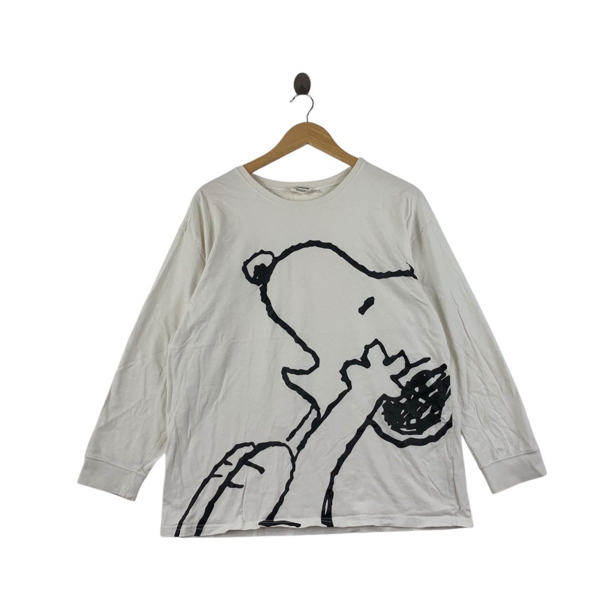 Peanuts PEANUTS WORLDWIDE SNOOPY Big Drawing Tee Shirt Top Size 3XL / US 20-22 - 1 Thumbnail