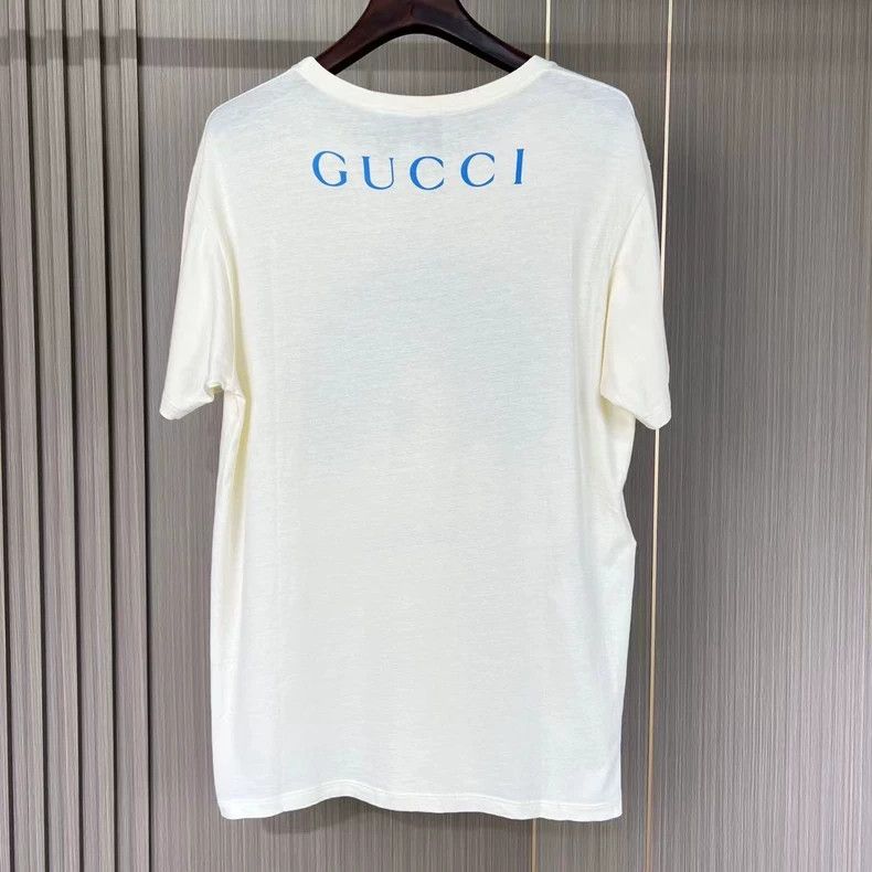 Gucci Gucci Snow mountain printed letter short sleeves 2501-Nexta Size US M / EU 48-50 / 2 - 2 Thumbnail