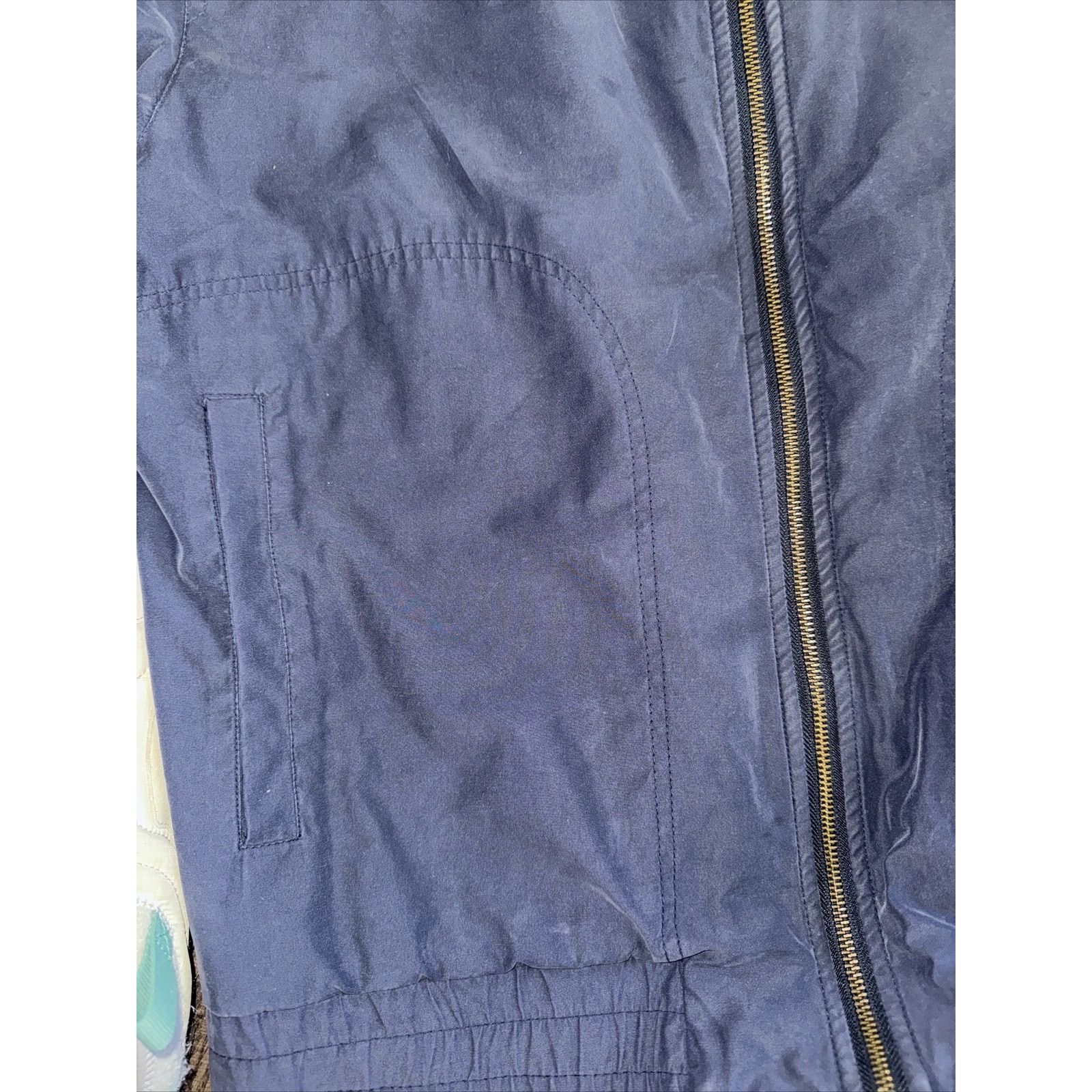 Lacoste Vintage Lacoste 50/3 Full Zip Jacket Blue 23x28 XL Lined Size US XL / EU 56 / 4 - 4 Thumbnail