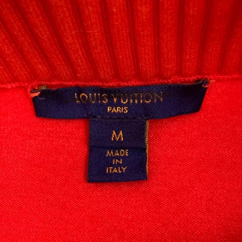 Louis Vuitton Louis Vuitton Red wool turtleneck long-sleeve sweater Size M / US 6-8 / IT 42-44 - 5 Thumbnail