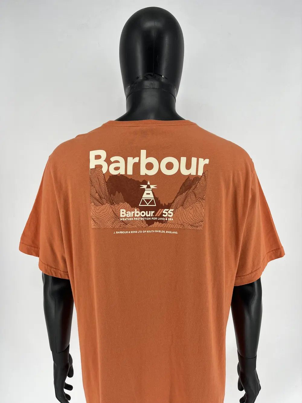 Barbour VINTAGE Mens Barbour International Big Logo T-Shirt Size 2xl Size US XXL / EU 58 / 5 - 1 Thumbnail