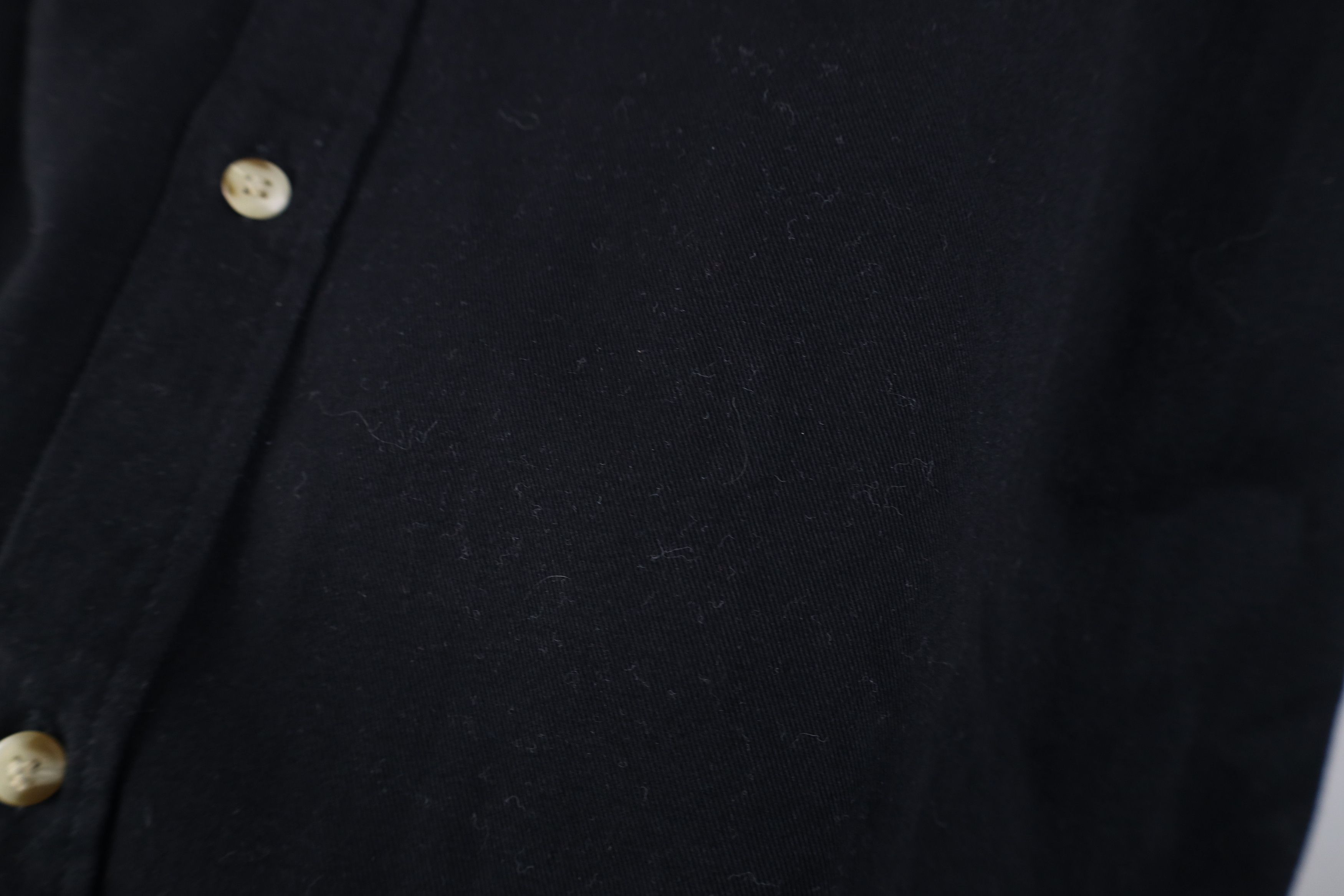 Vintage Vintage 90s Streetwear Cotton Twill Button Down Shirt Black Size US XL / EU 56 / 4 - 7 Thumbnail