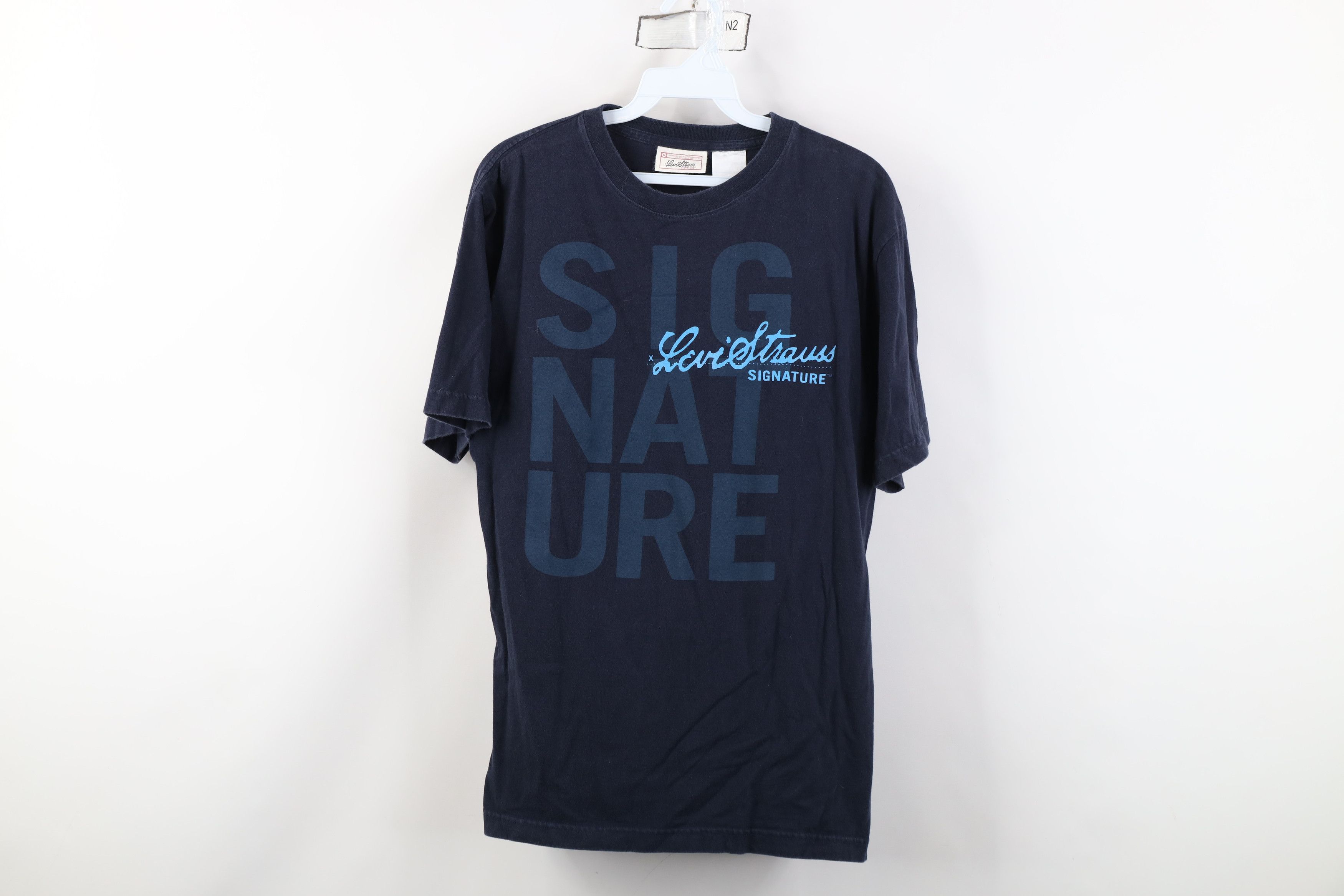 Levi's Vintage Y2K 2003 Levis Spell Big Logo Short Sleeve T-Shirt Size US S / EU 44-46 / 1 - 1 Thumbnail