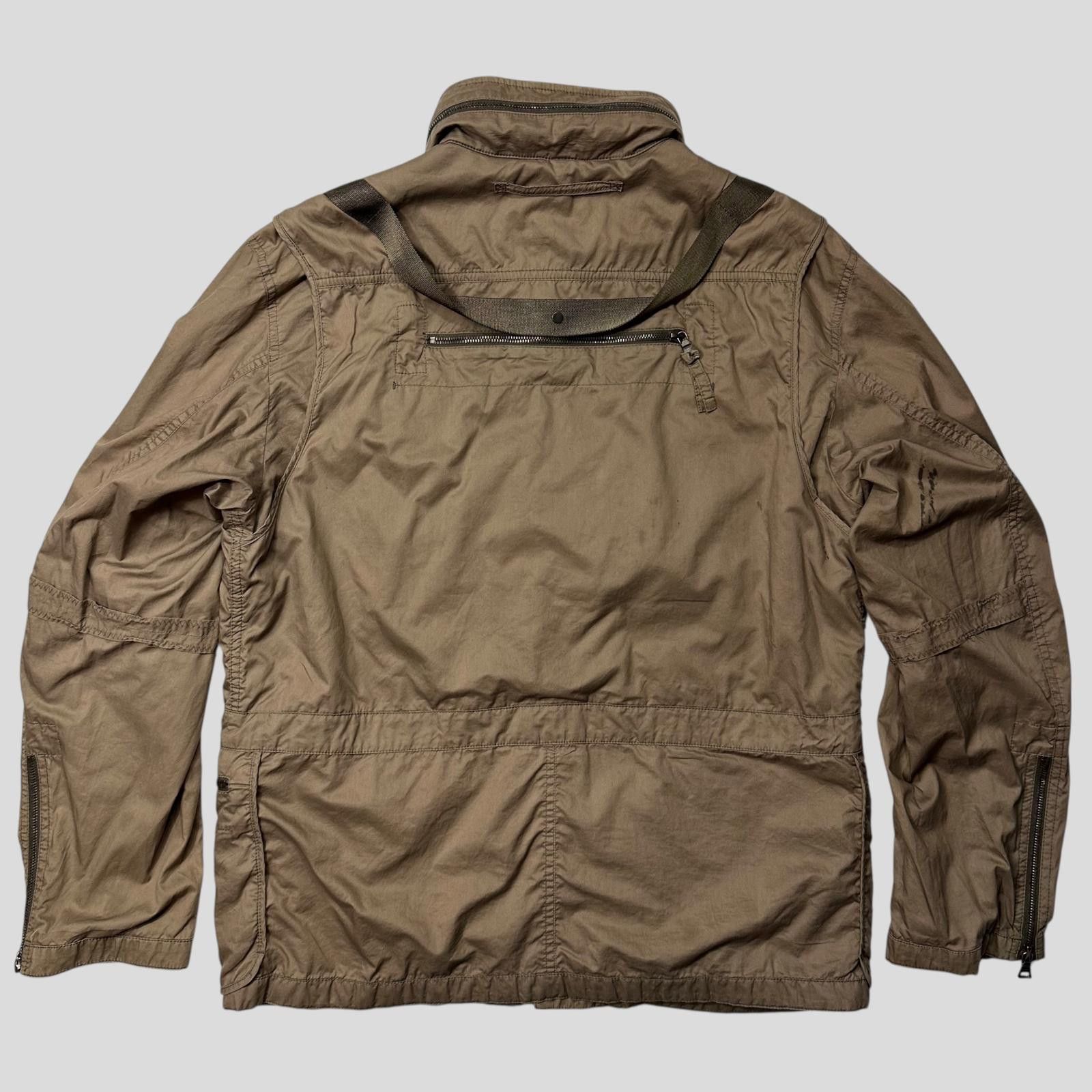 Prada Prada Sport 2003 Cotton Bondage Cargo Field Jacket IT50 M/L Size US L / EU 52-54 / 3 - 2 Thumbnail