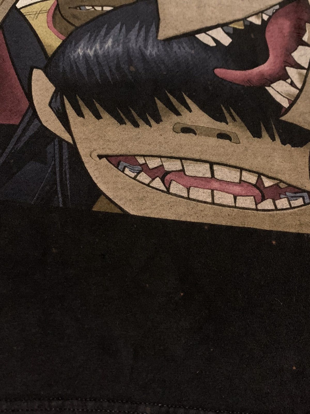 Band Tees × Tultex × Vintage Vintage 00s Gorillaz Band Tee Size US S / EU 44-46 / 1 - 3 Thumbnail