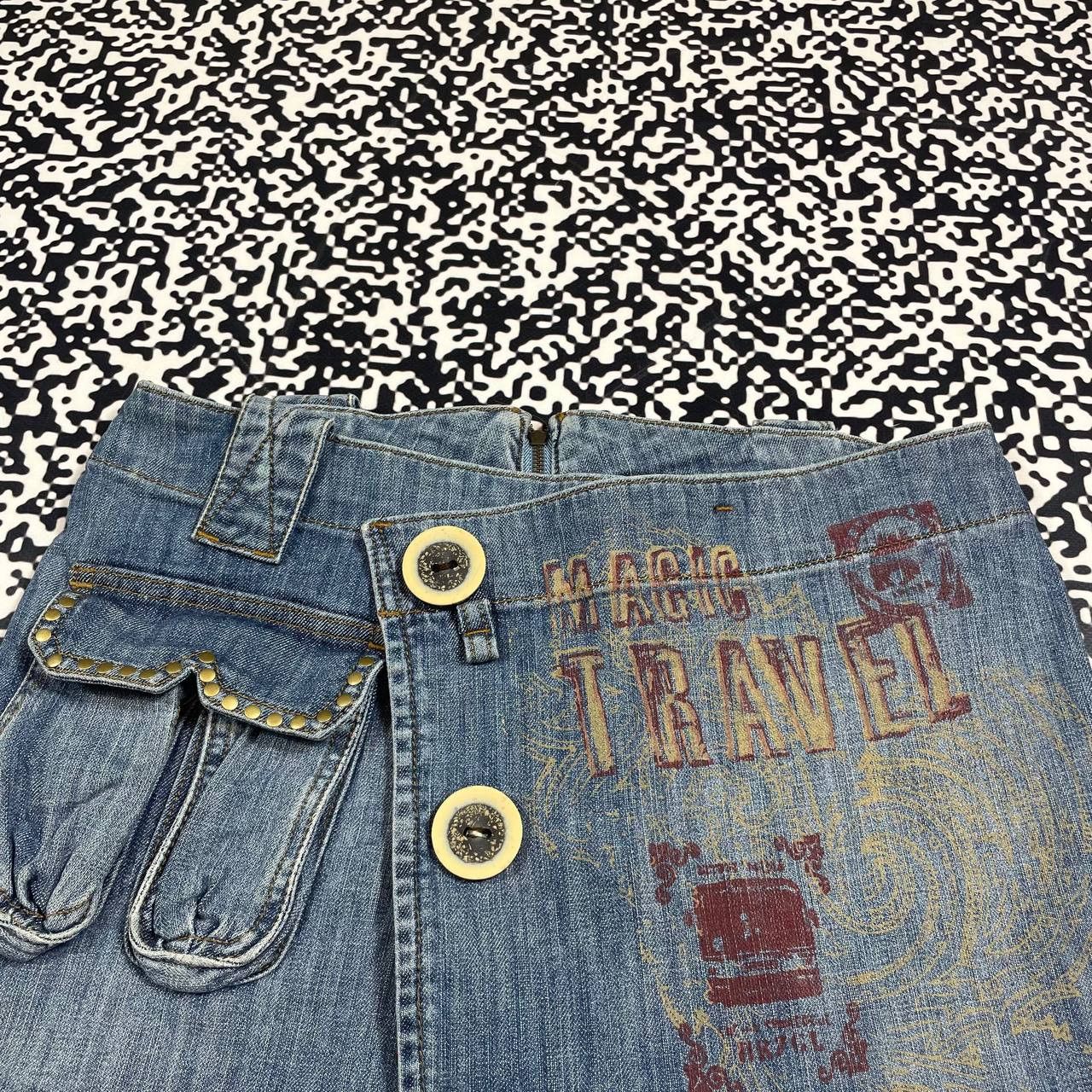 Japanese Brand Vintage Y2K Japanese Retro Sexy Mini Skirt 90s Style Size 29" - 7 Thumbnail