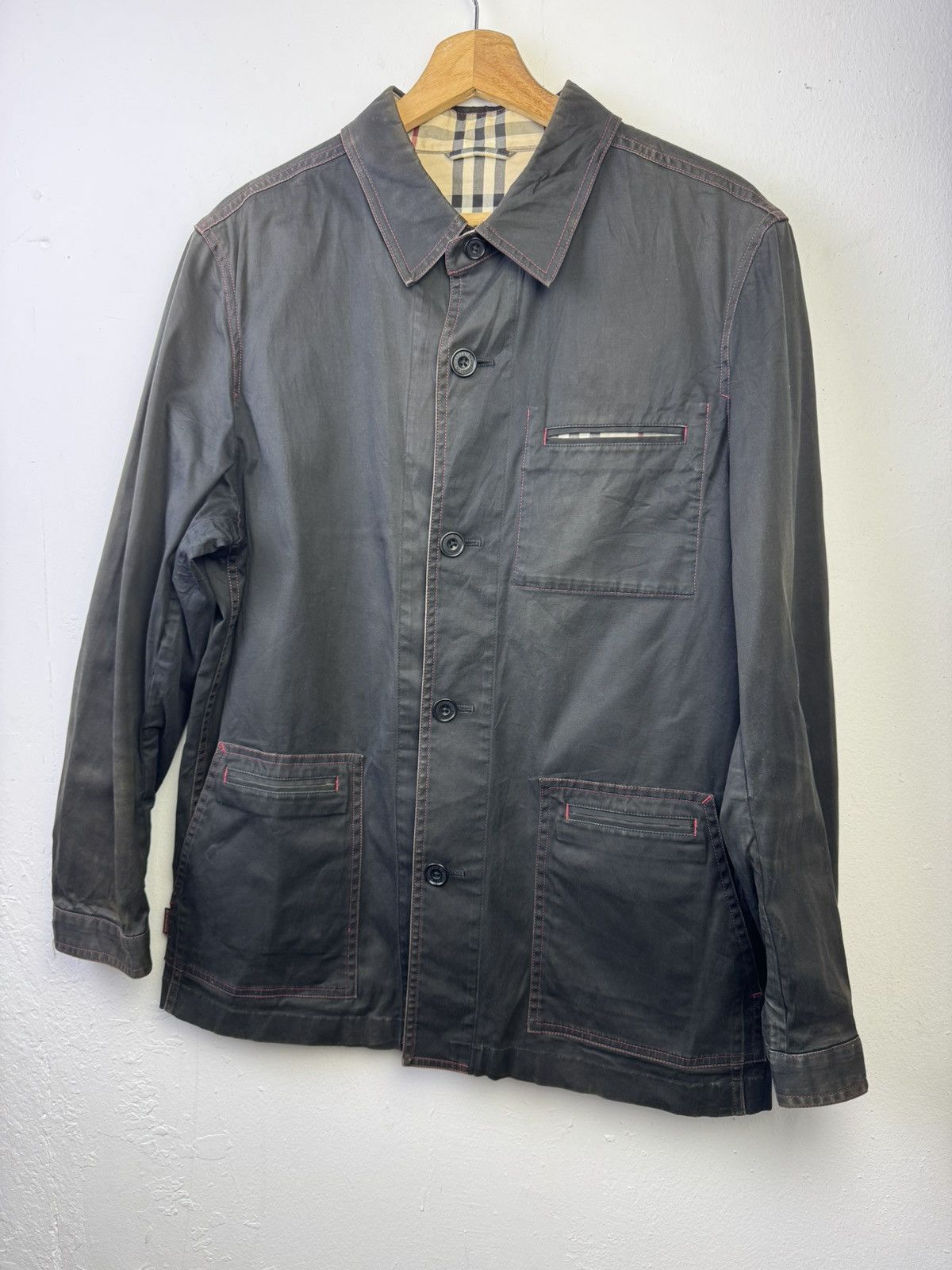 Burberry Burberry Black Label Chore Worker Light Jacket. Size US L / EU 52-54 / 3 - 2 Thumbnail