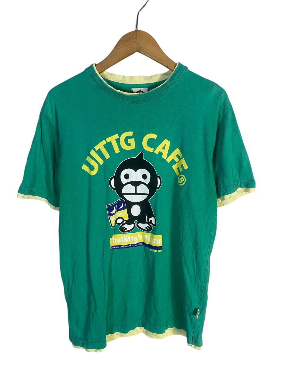 Japanese Brand Uittg baby printed tshirt Size US M / EU 48-50 / 2 - 1 Thumbnail