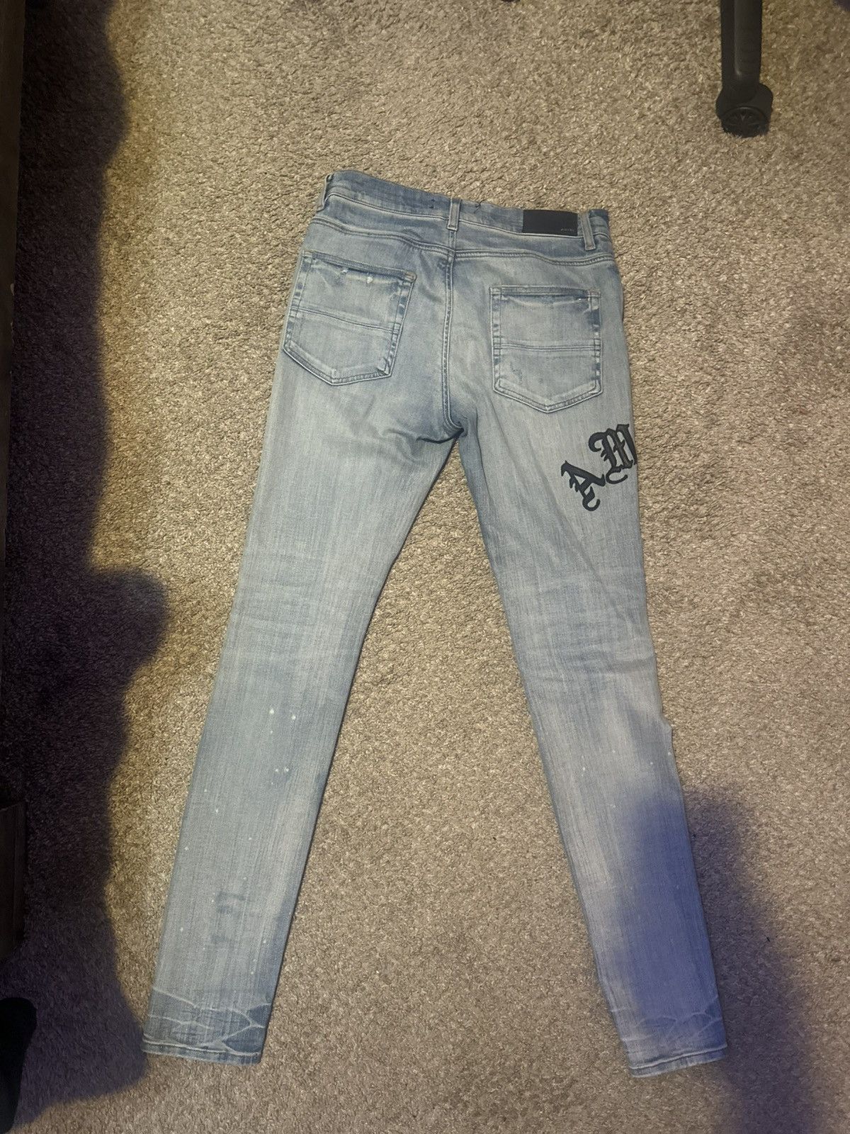 Amiri AMIRI DENIM CLAY INDIGO Size US 32 / EU 48 - 4 Thumbnail
