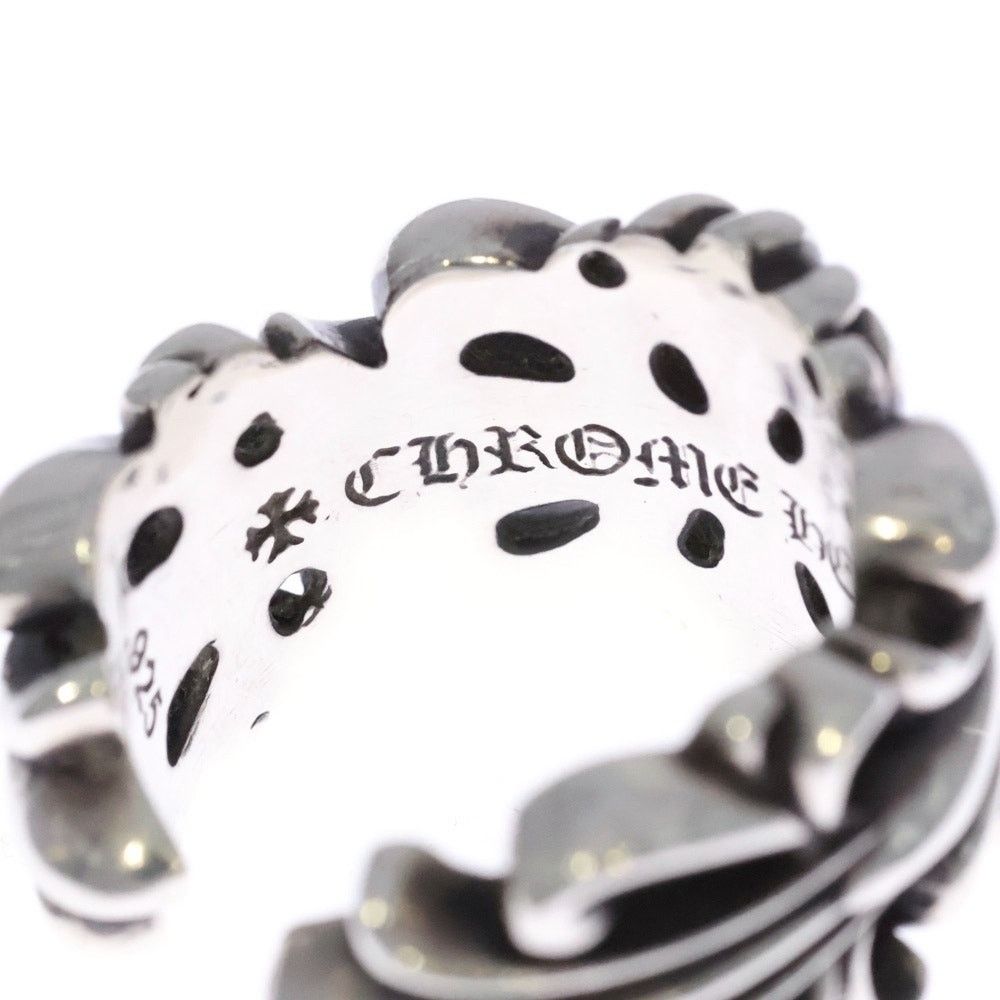 Chrome Hearts Chrome Hearts Double Floral Cross Ring Silver Size ONE SIZE - 5 Thumbnail