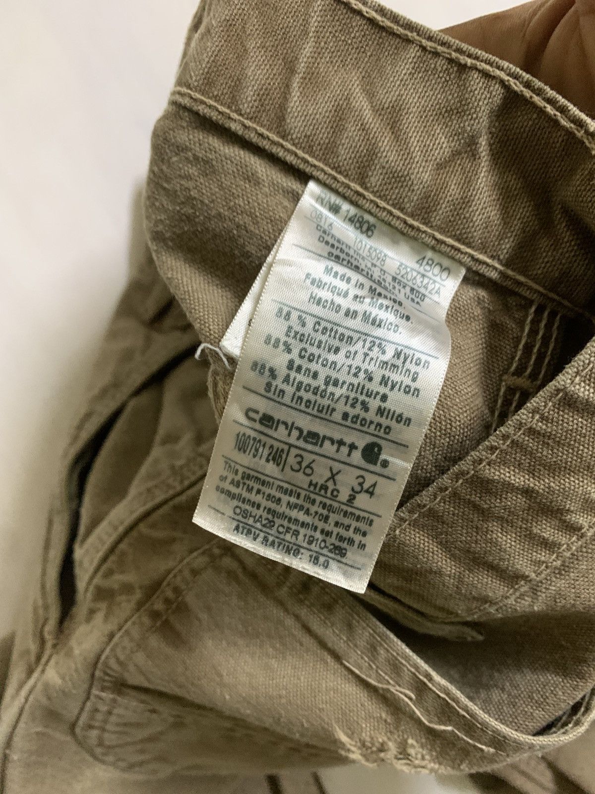 Carhartt VINTAGE CARHARTT CARPENTER FR Size US 36 / EU 52 - 10 Thumbnail