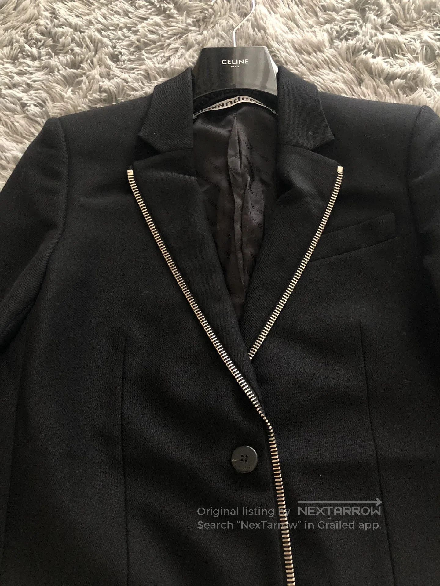 Alexander Wang Alexander Wang Zipper Detail Blazer. Size US M / EU 48-50 / 2 - 2 Thumbnail