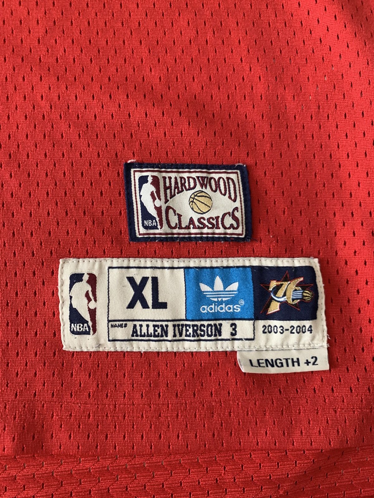 Adidas × Vintage Allen Iverson 76ers Adidas soul classic jersey - size XLarge Size US XL / EU 56 / 4 - 4 Thumbnail
