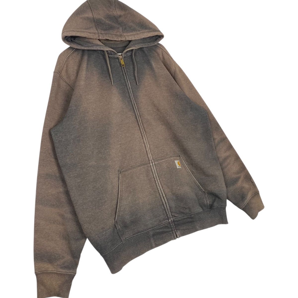 Other Vintage Carhartt Sun Faded Hoodie Oversized Full Zip Size US L / EU 52-54 / 3 - 3 Thumbnail