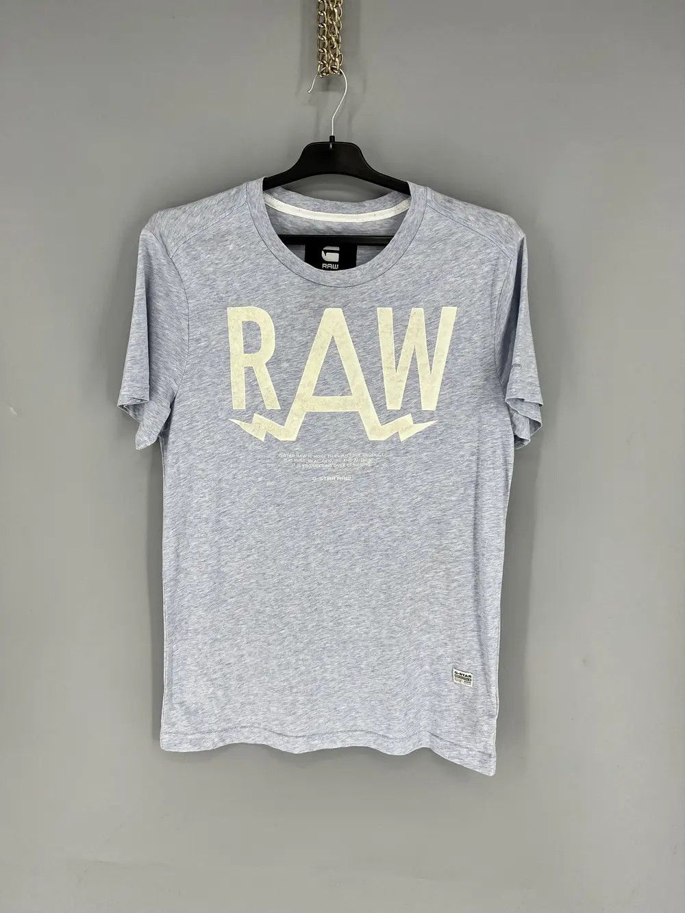 G-Star × Raw State Vintage G-Star Raw T-Shirt Big Logo Size M Size US S / EU 44-46 / 1 - 1 Thumbnail