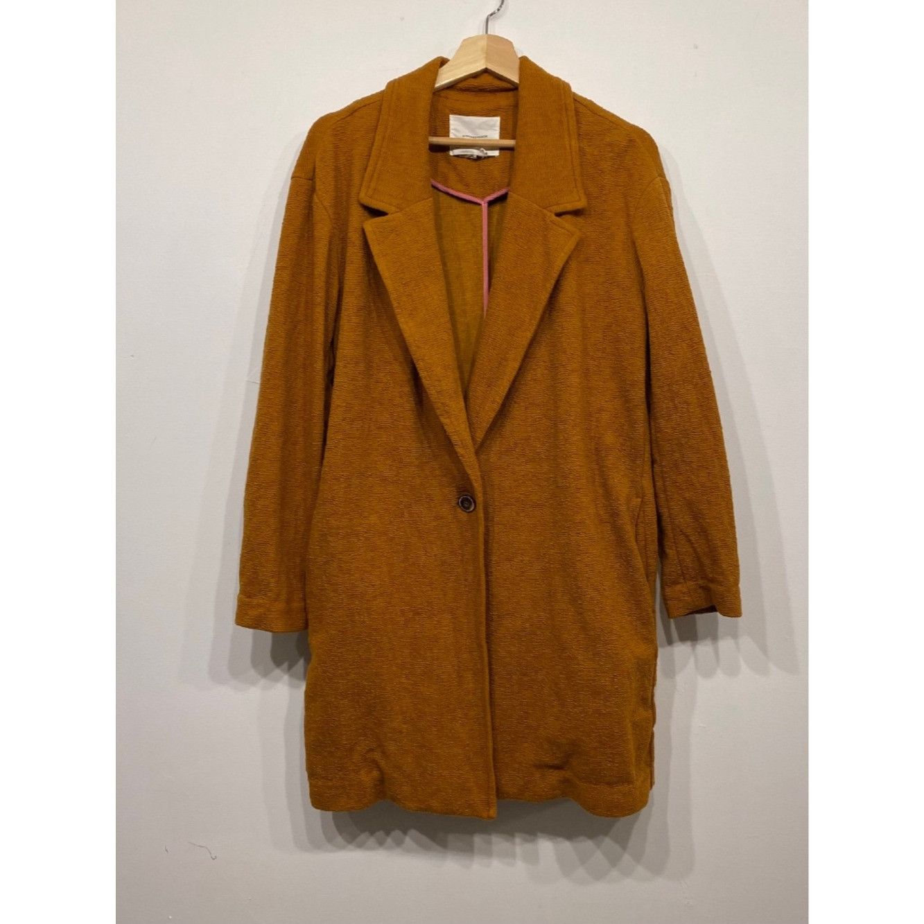 Anthropologie By Anthropologie Corinthia Long Unstructured Blazer Small Size S / US 4 / IT 40 - 5 Thumbnail