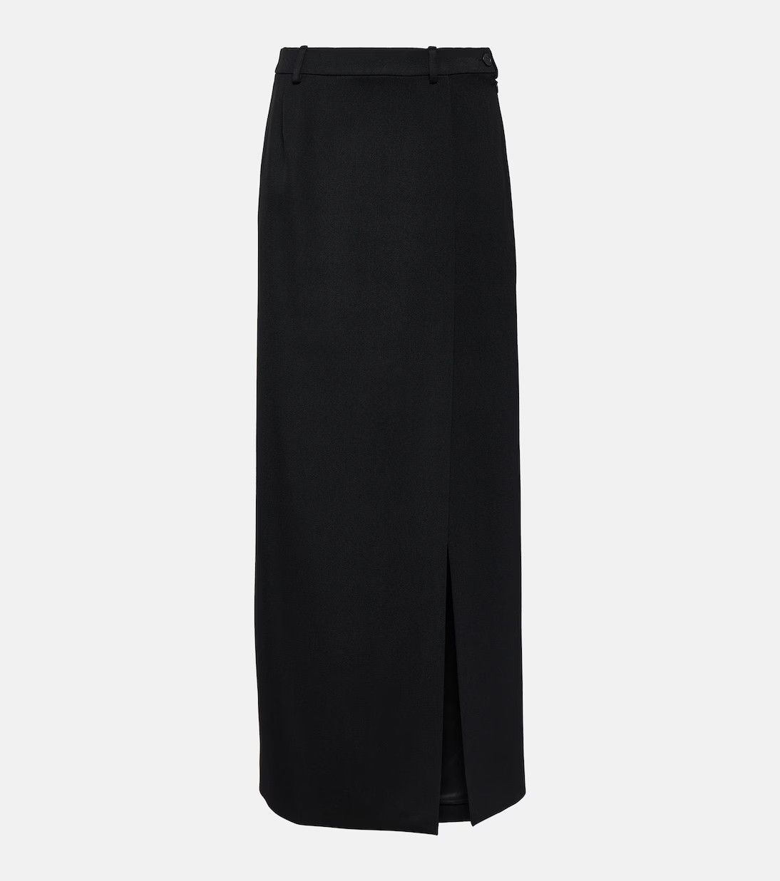Balenciaga o1y0625 Maxi Skirt in Black Size 26" / US 2 / IT 38 - 1 Thumbnail
