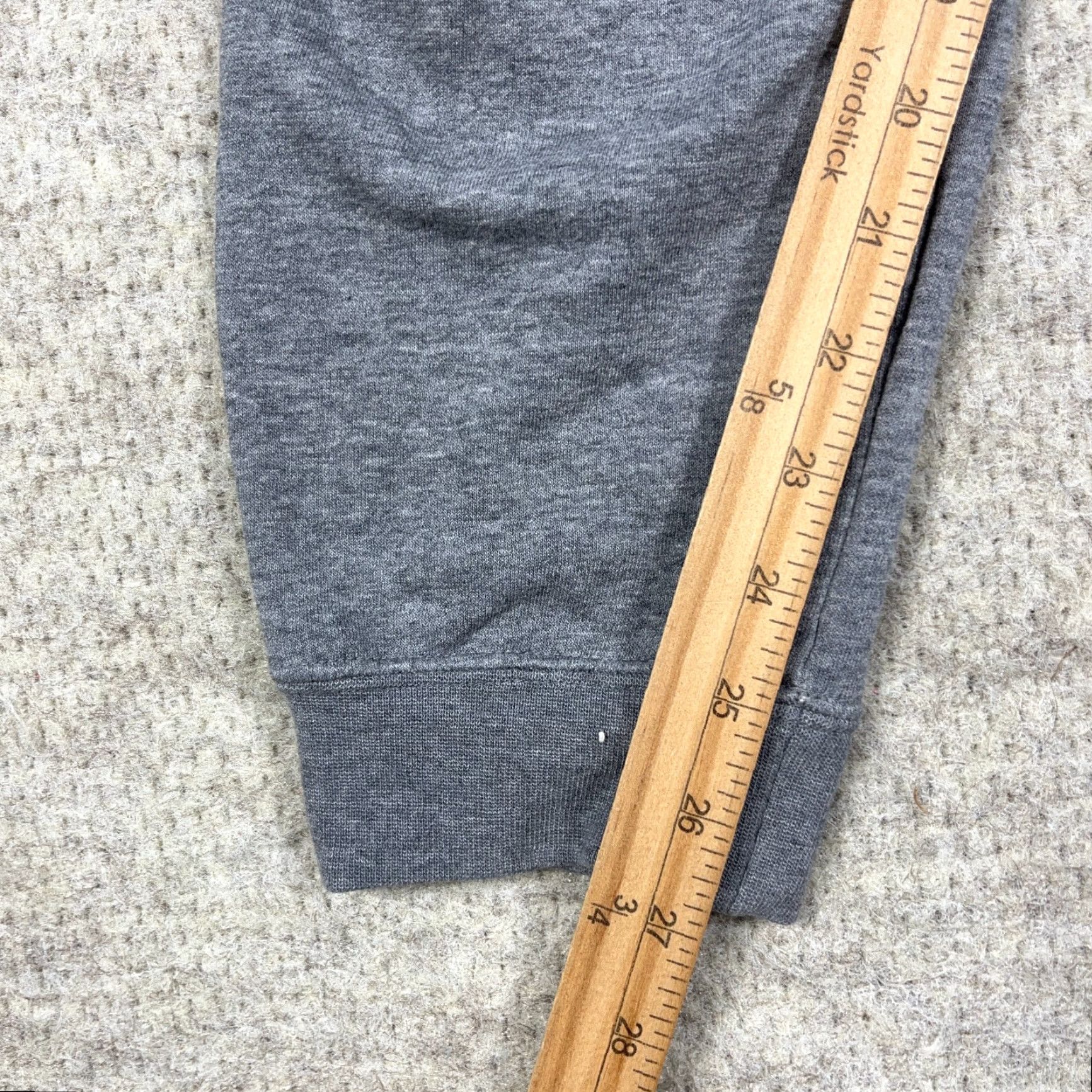 Nike Nike Sweatpants Men Small Heather Gray Jogger Swoosh Tapered Leg Pockets Casual Activewear Classic Size US 29 - 7 Thumbnail