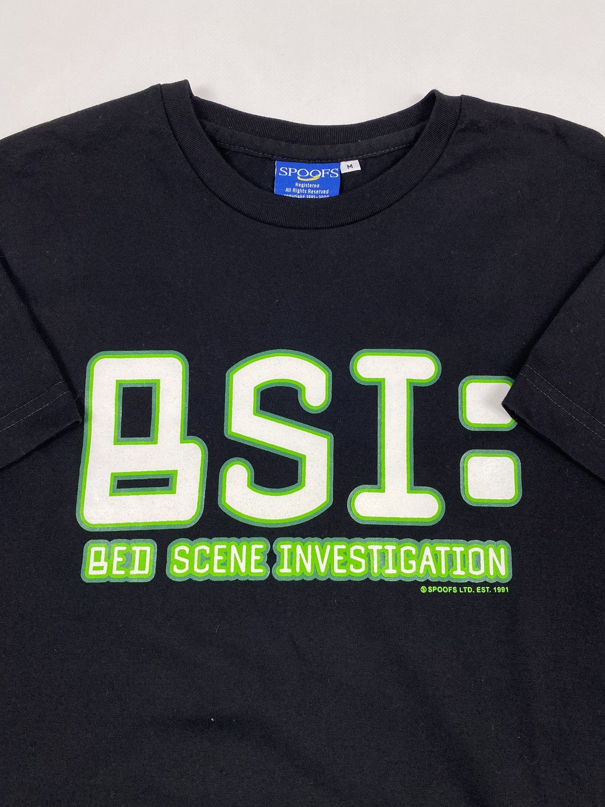 Vintage Y2K Vintage Spoofs Bed Scene Investigation CSI Rip Off Tee Size US M / EU 48-50 / 2 - 1 Thumbnail