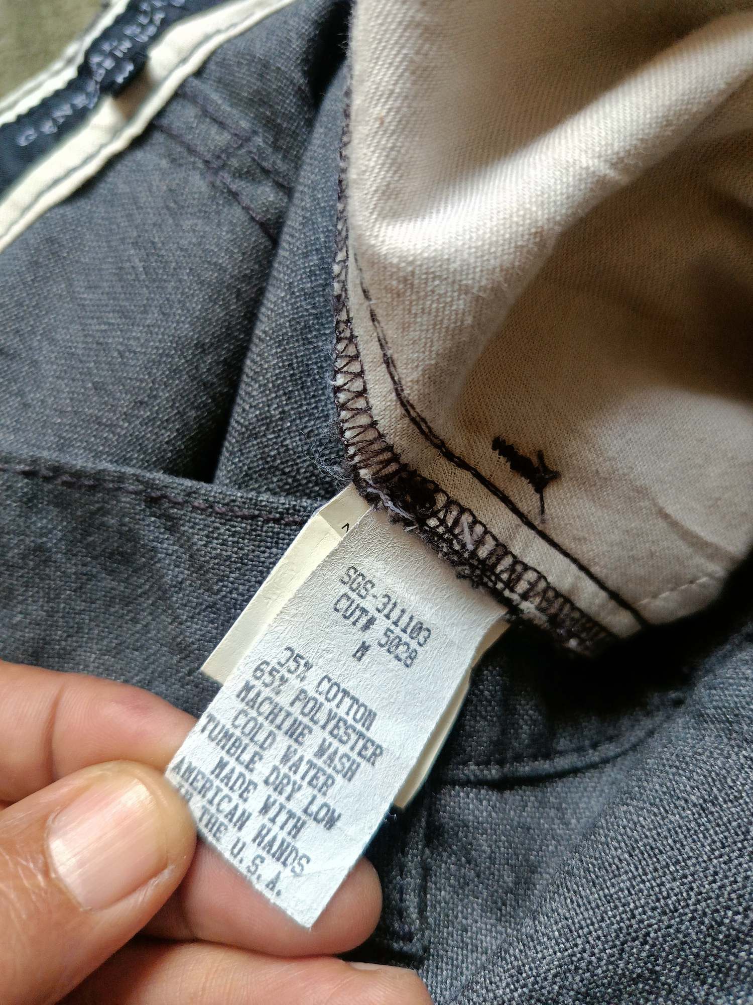 Japanese Brand Vintage General Supply Pants Size US 34 / EU 50 - 6 Thumbnail