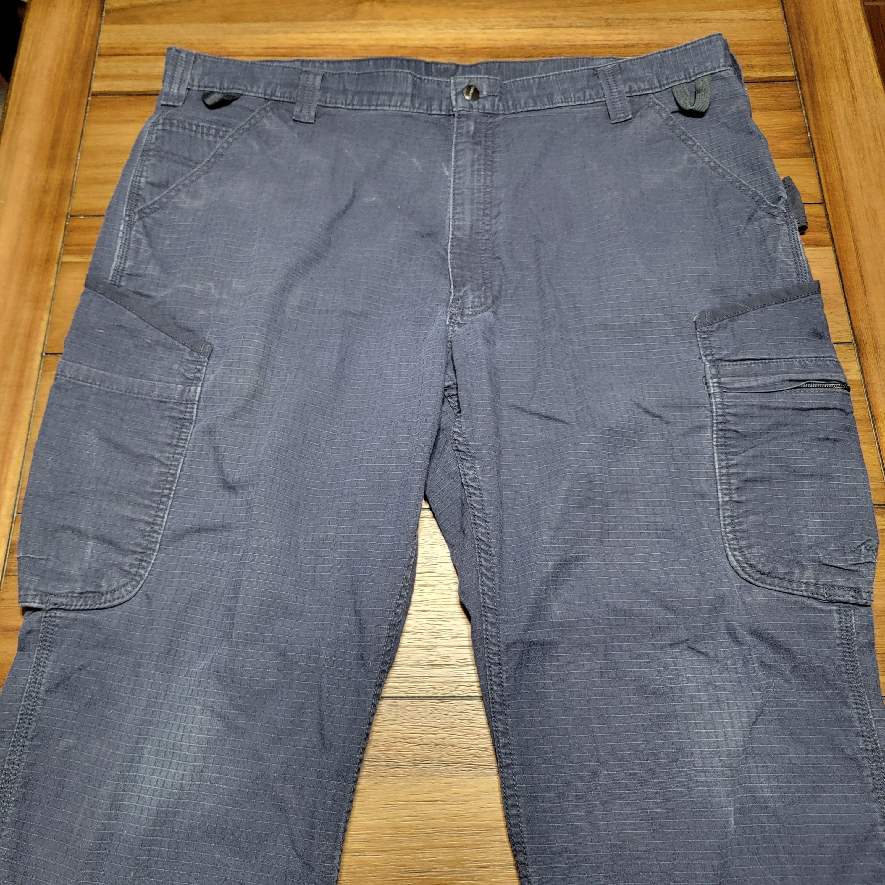 Carhartt Carhartt Dark Blue Cargo Pants - Size 42 X 30 Size US 42 / EU 58 - 2 Thumbnail