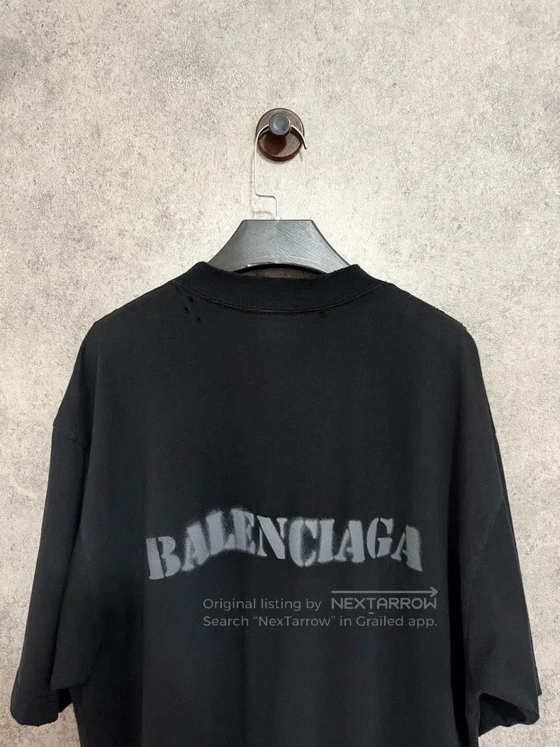 Balenciaga Balenciaga SS24 Blur Logo Tee. Size US M / EU 48-50 / 2 - 6 Thumbnail