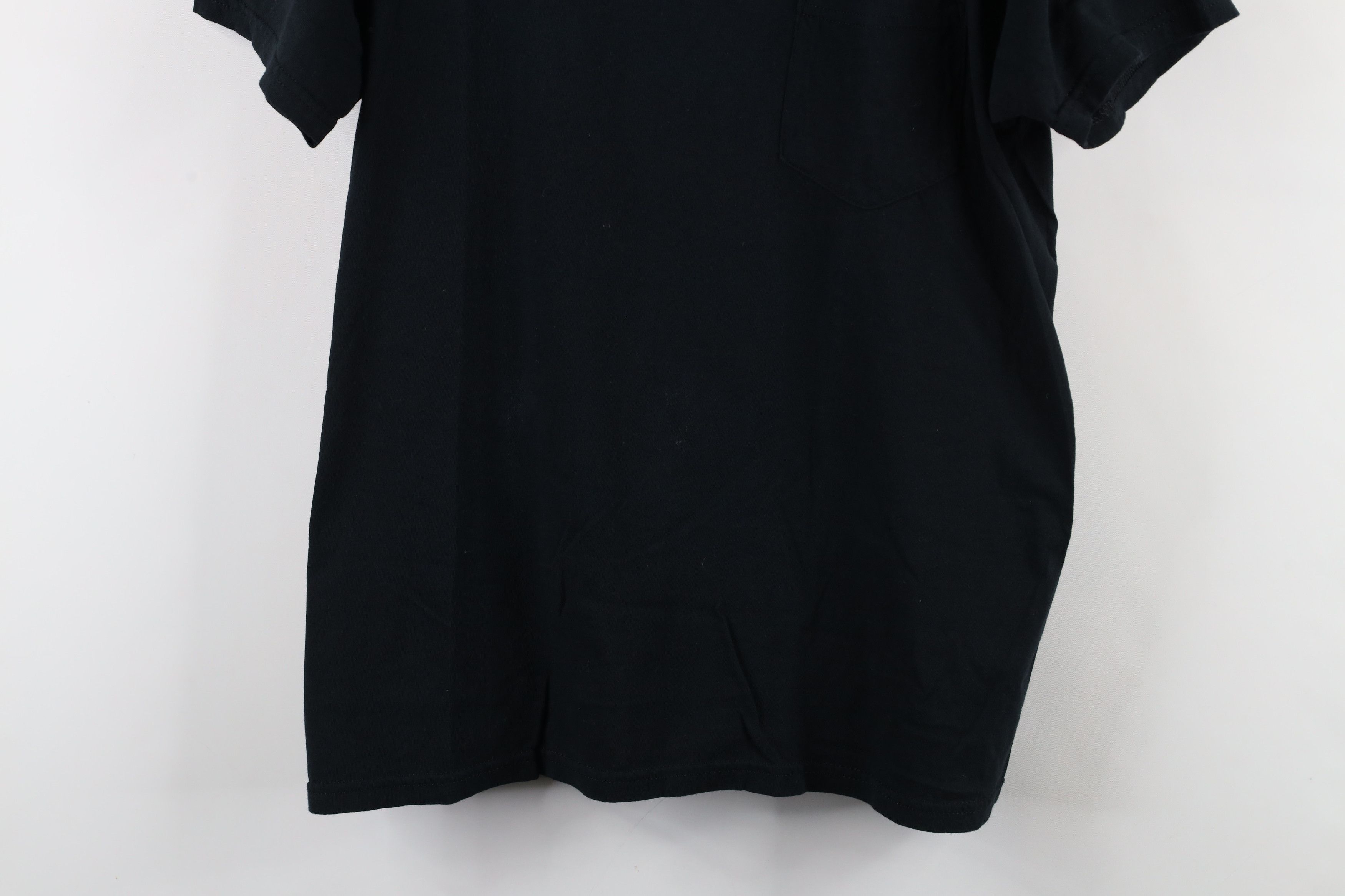 Vintage Vintage 90s Streetwear Short Sleeve T-Shirt Black Cotton Size US L / EU 52-54 / 3 - 3 Thumbnail